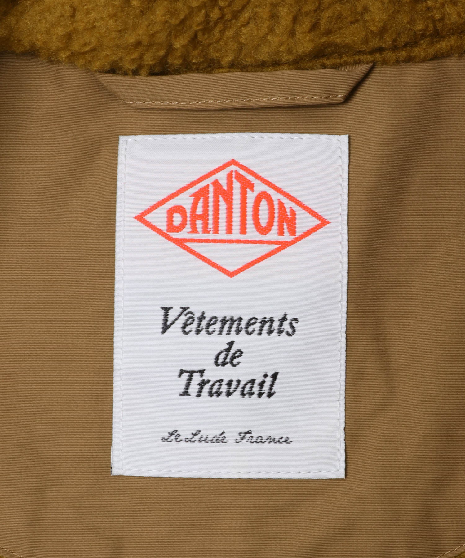 DANTON　COVERALLJACKET BROWN S