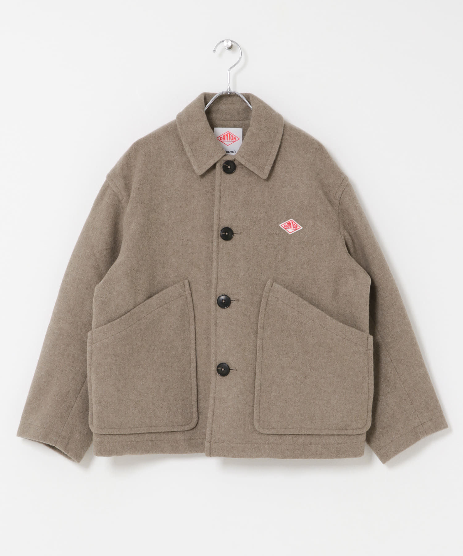 DANTON　COVERALLJACKET BEIGE 36