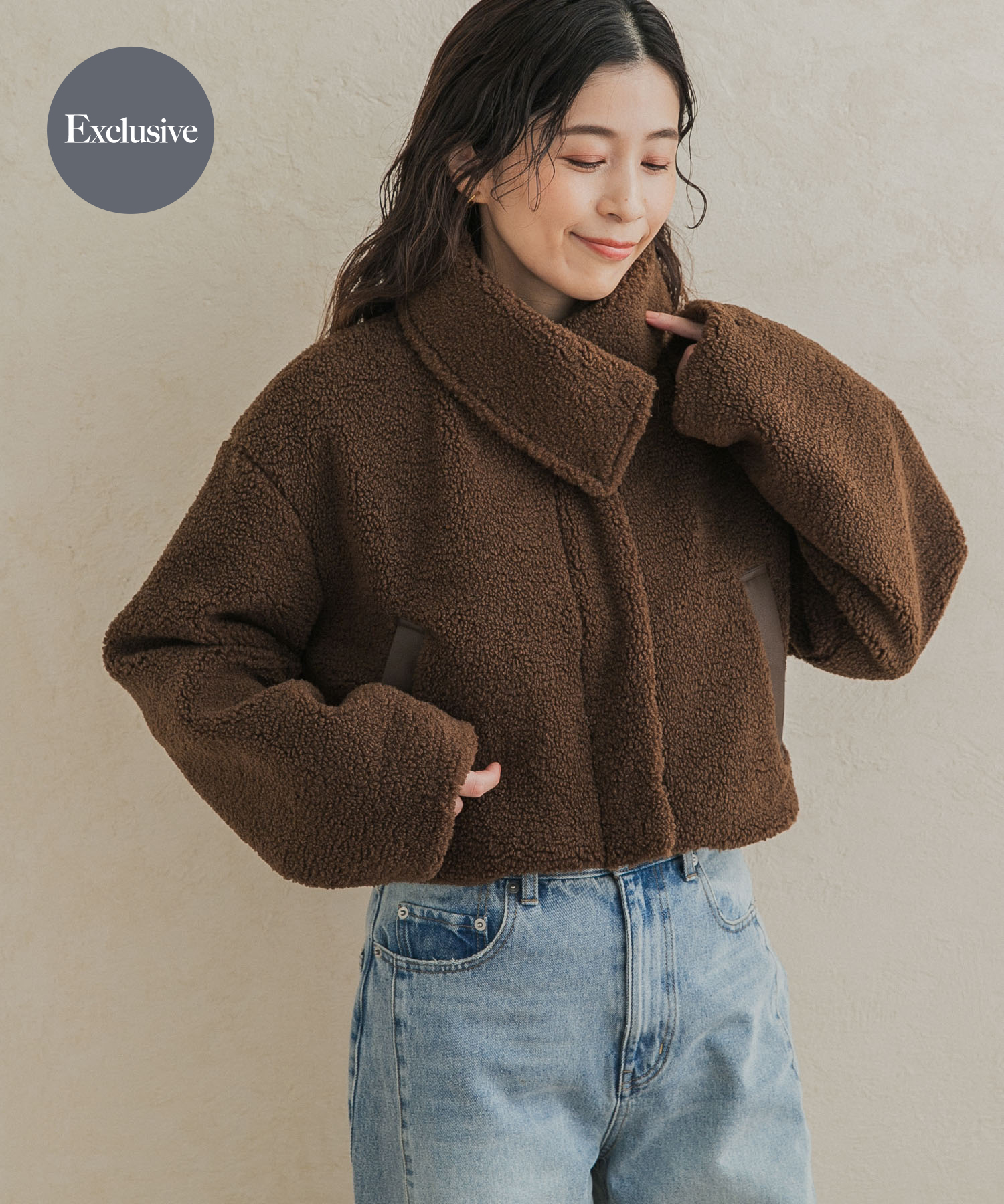 『別注』NICOLE FRANCOIS×DOORS　SUMMITSHERPAJACKET