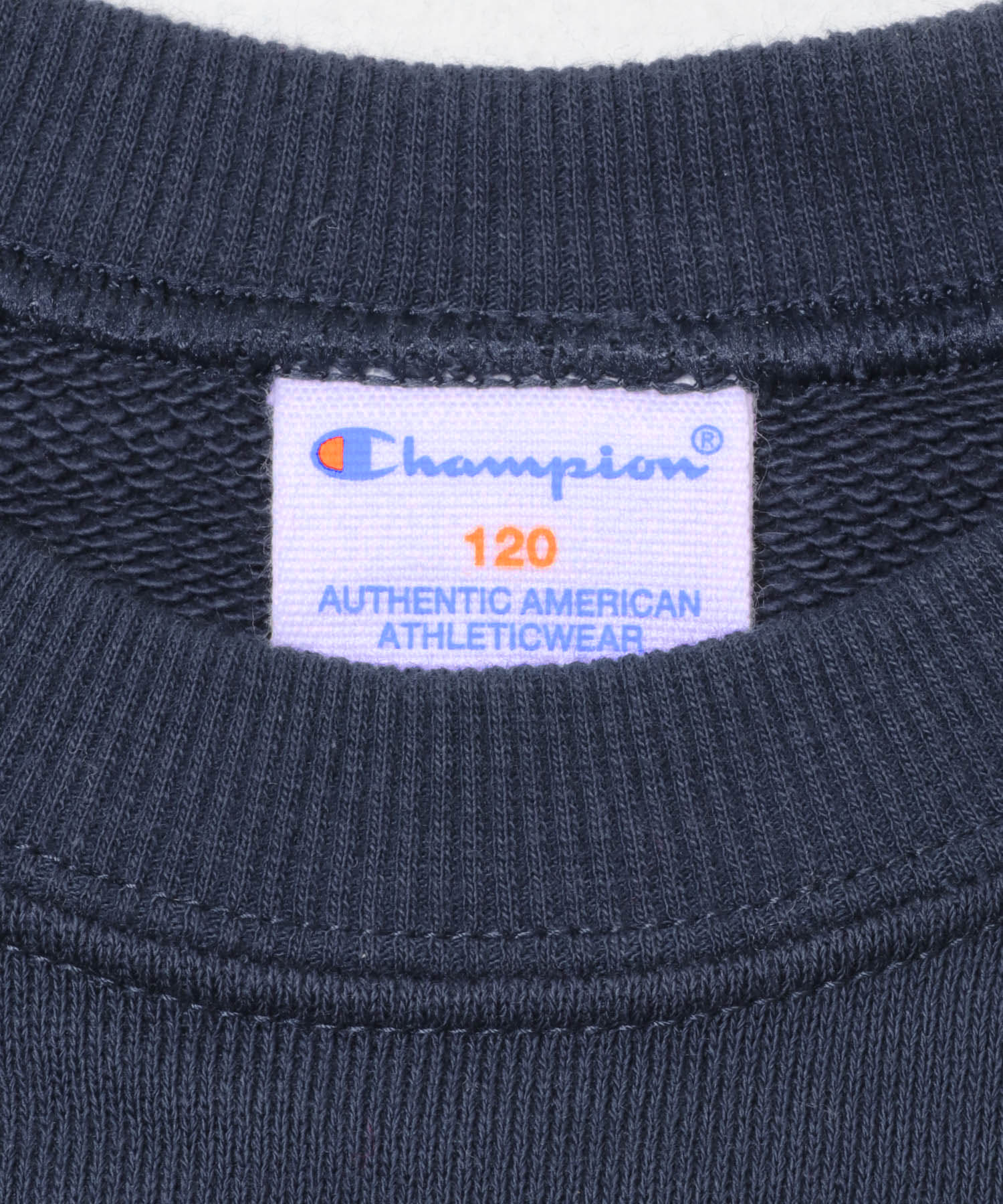 『別注』Champion×DOORS　アニマルプリント SWEATSHIRTS(KIDS) NAVY 105