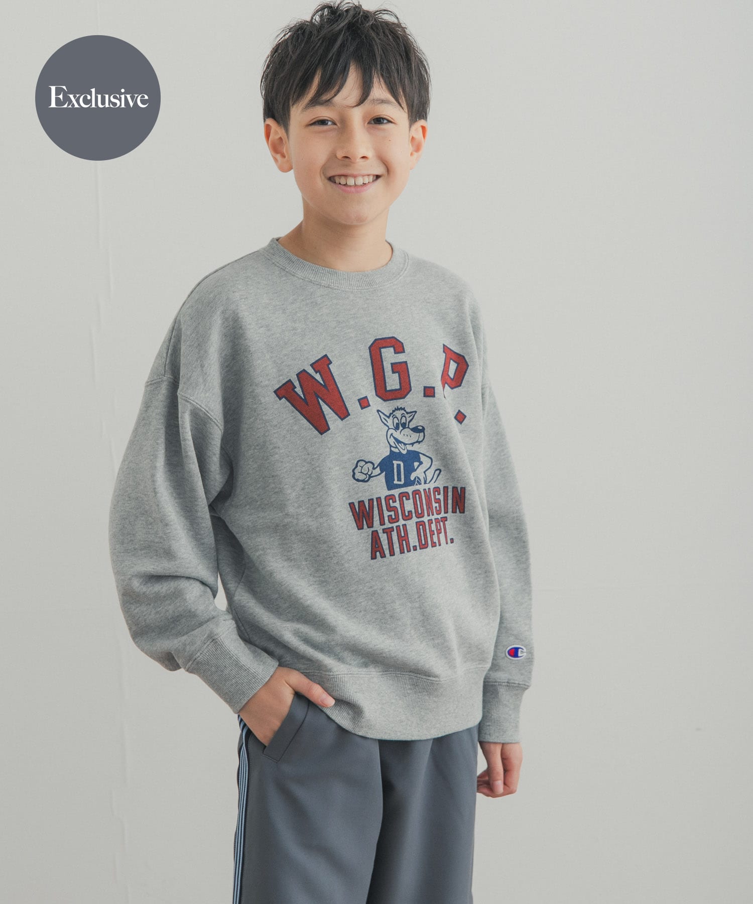 A-PLANTS ARCH グラフィックプリント スウェット 150サイズ』『別注』Champion×DOORS アニマルプリント SWEATSHIRTS