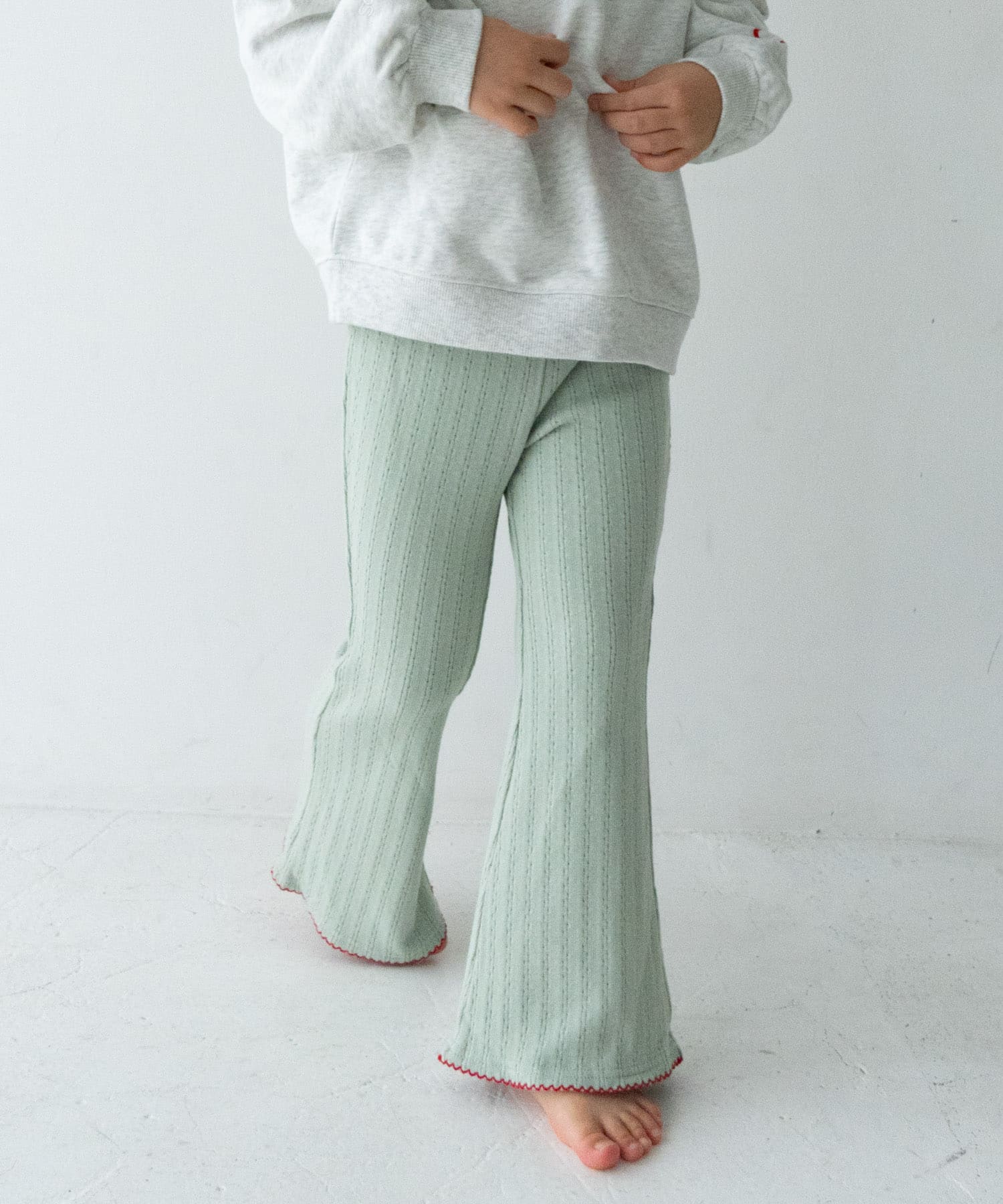 Solii+Sola　SOFT KNIT FLARE(KIDS)