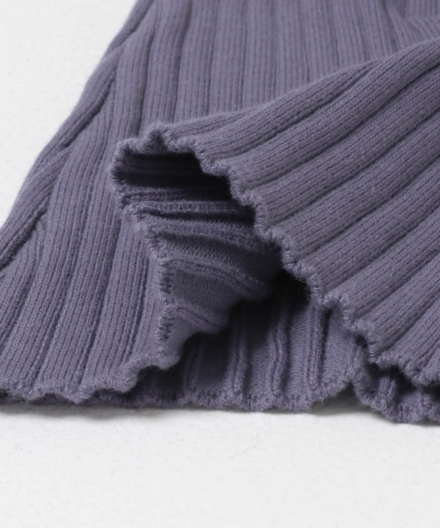 Solii+Sola　KNIT FLARE PANTS(KIDS) BLUEBERRY 106cm