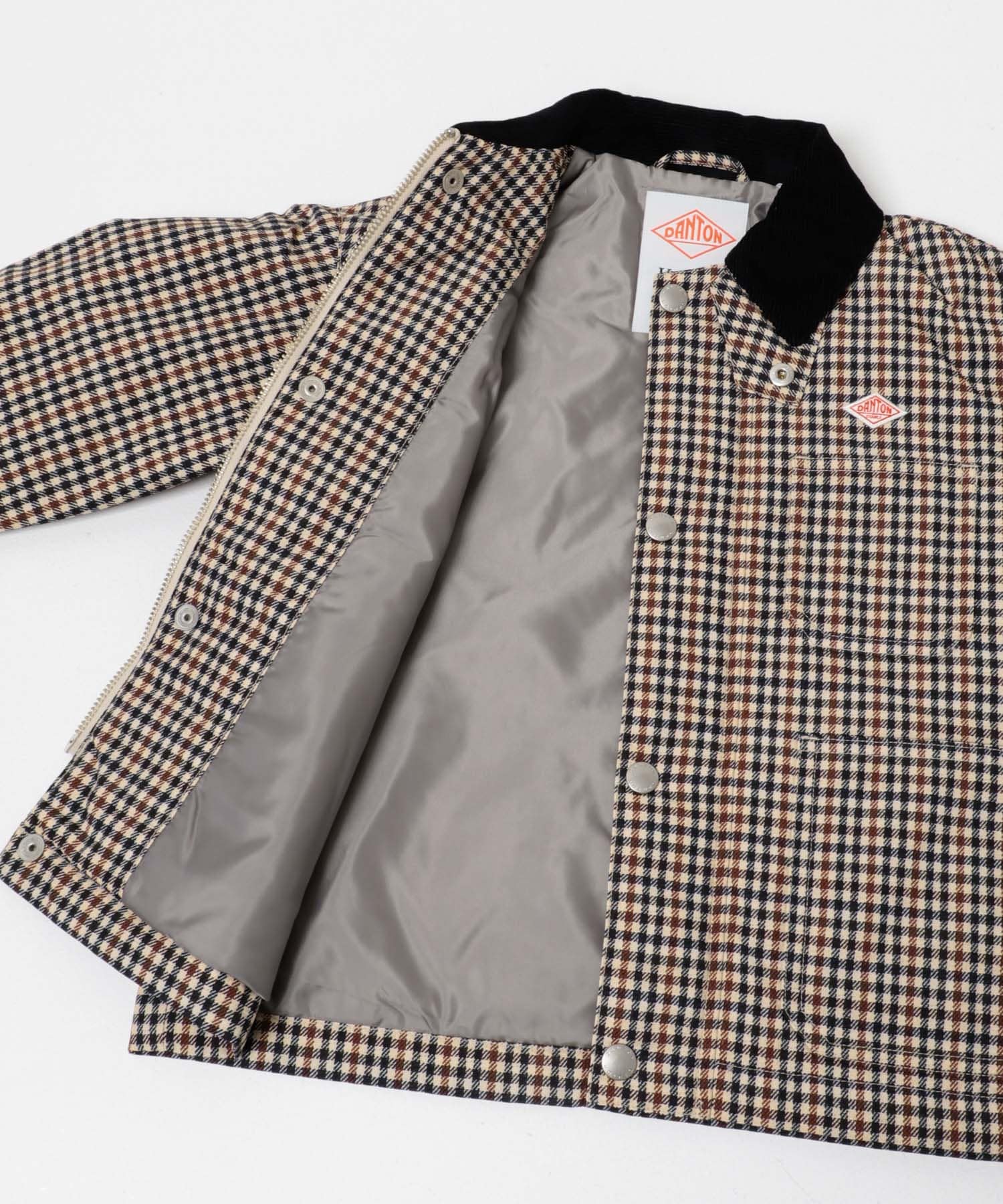 DANTON　KIDS COVERALL JACKET(KIDS) BEIGEBROWN 115
