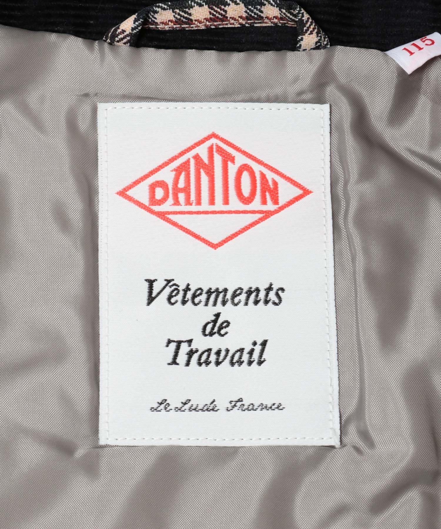 DANTON　KIDS COVERALL JACKET(KIDS) BEIGEBROWN 115