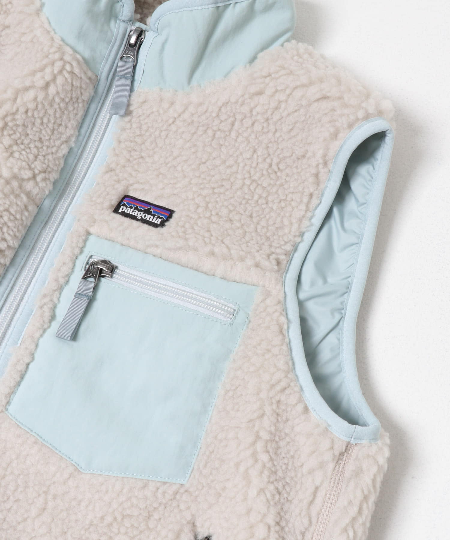 patagonia　KSRETRO-XVEST(KIDS) NLVB S