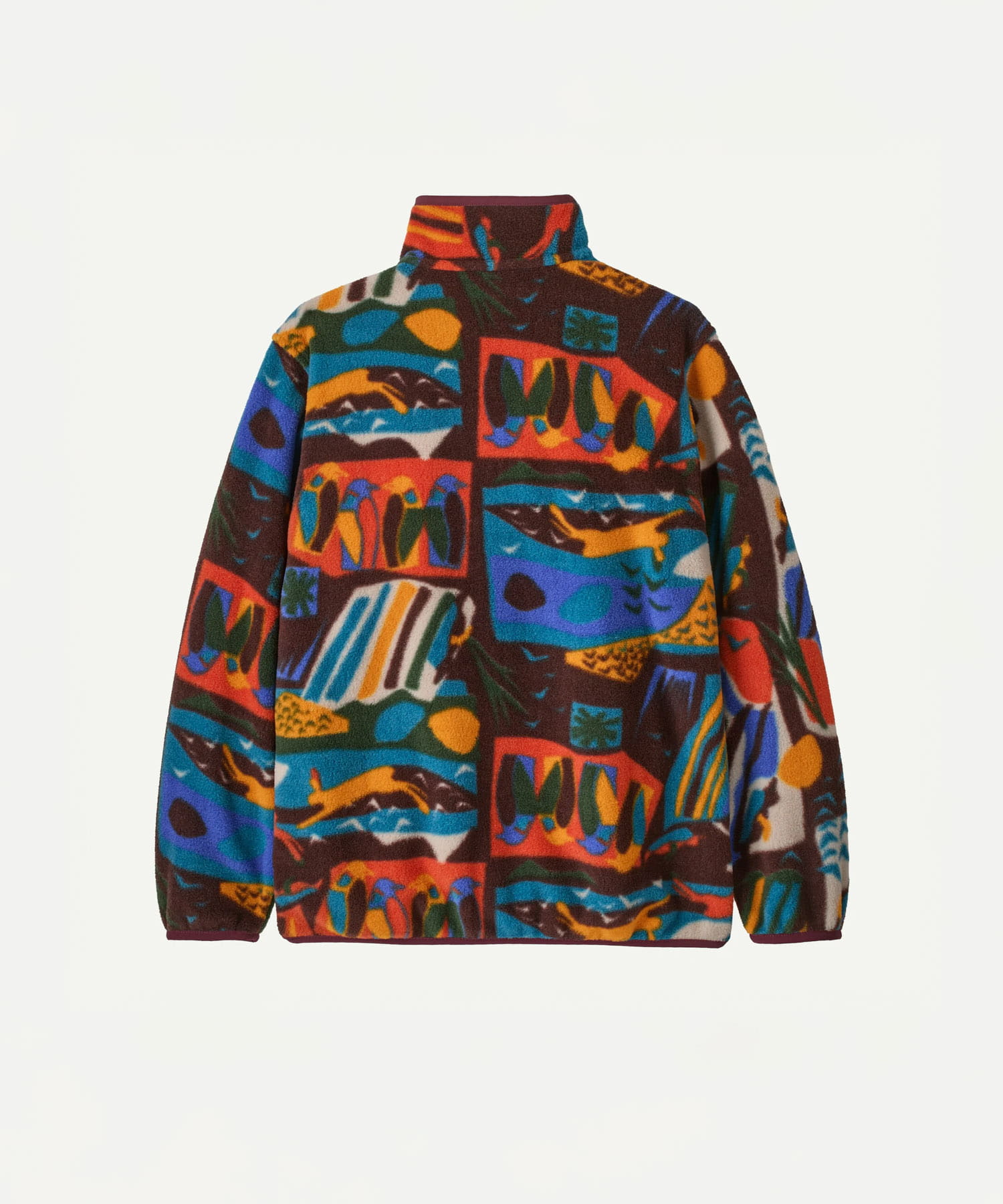 patagonia　KSLWSYNCHSNAP-T-SHIRTSPULLOVER(KIDS) LCDN S