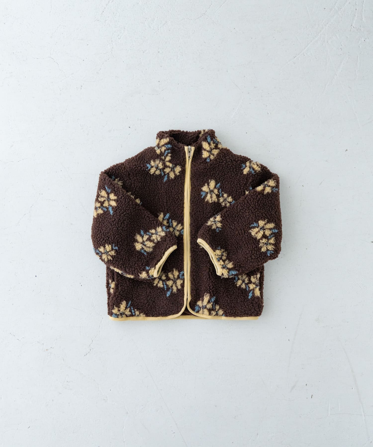 Solii+Sola　BOA JACKET(KIDS) FLOWERBRN 106cm