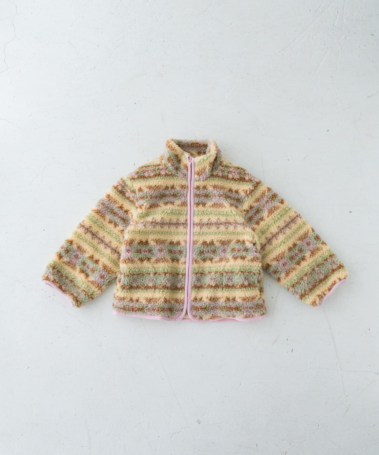 Solii+Sola　BOA JACKET(KIDS) CHEVRON 106cm