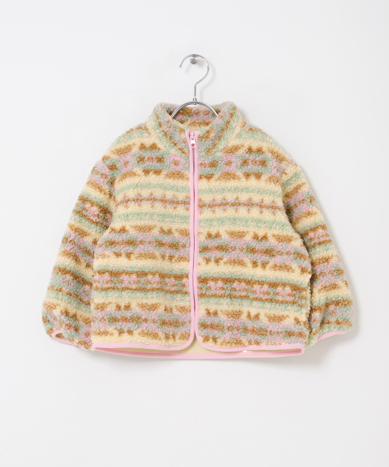 Solii+Sola　BOA JACKET(KIDS) CHEVRON 106cm
