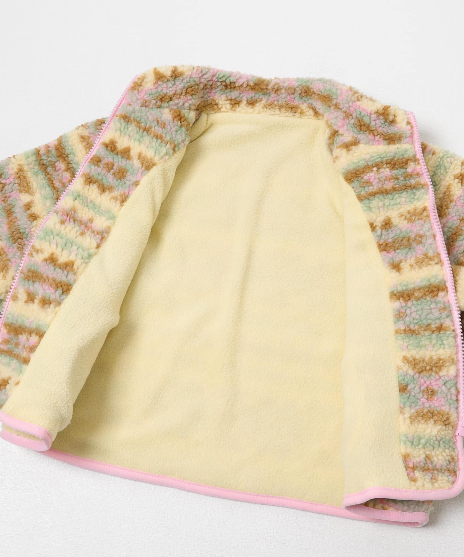 Solii+Sola　BOA JACKET(KIDS) CHEVRON 106cm