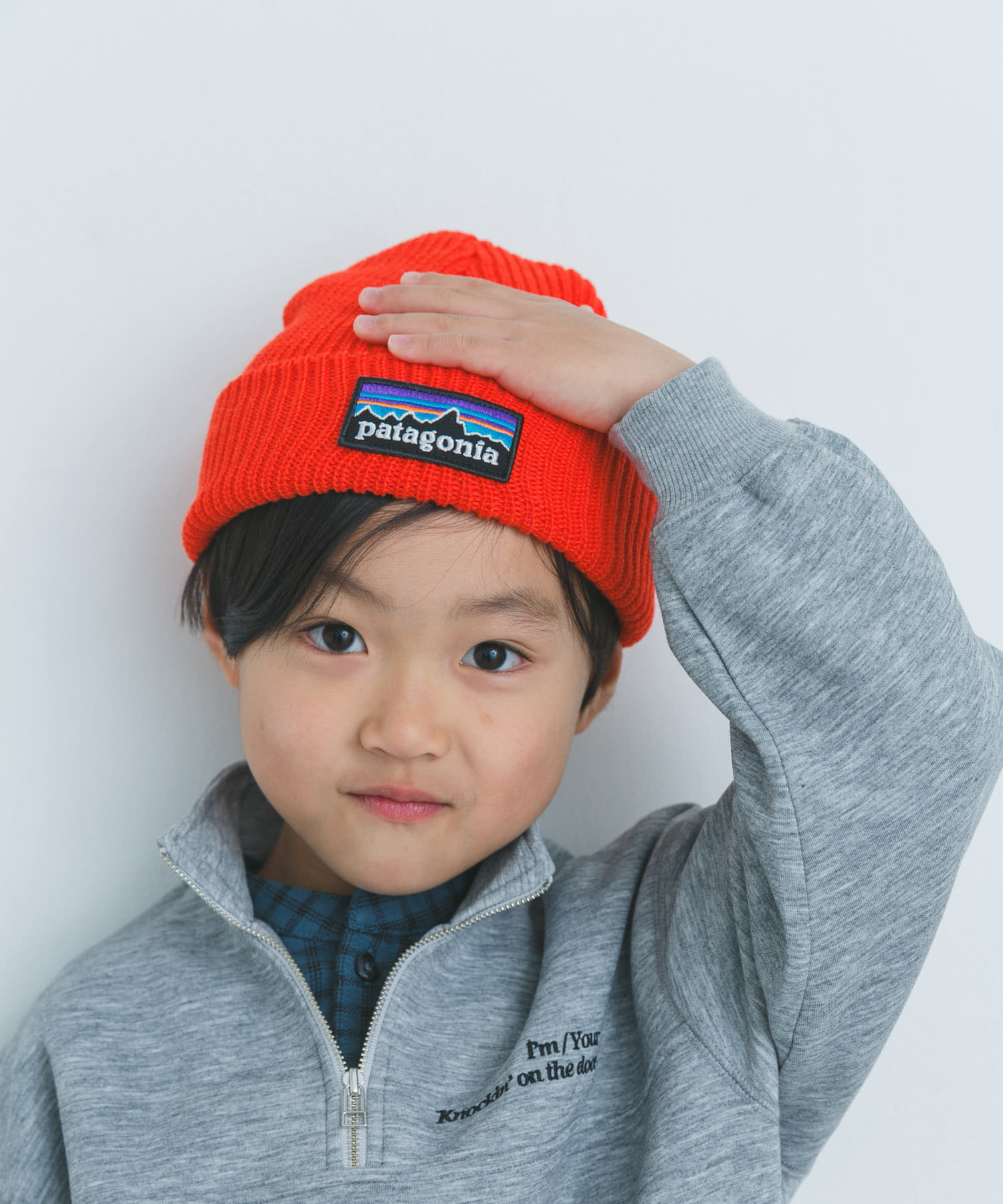 patagonia　BABY LOGO BEANIE(KIDS)