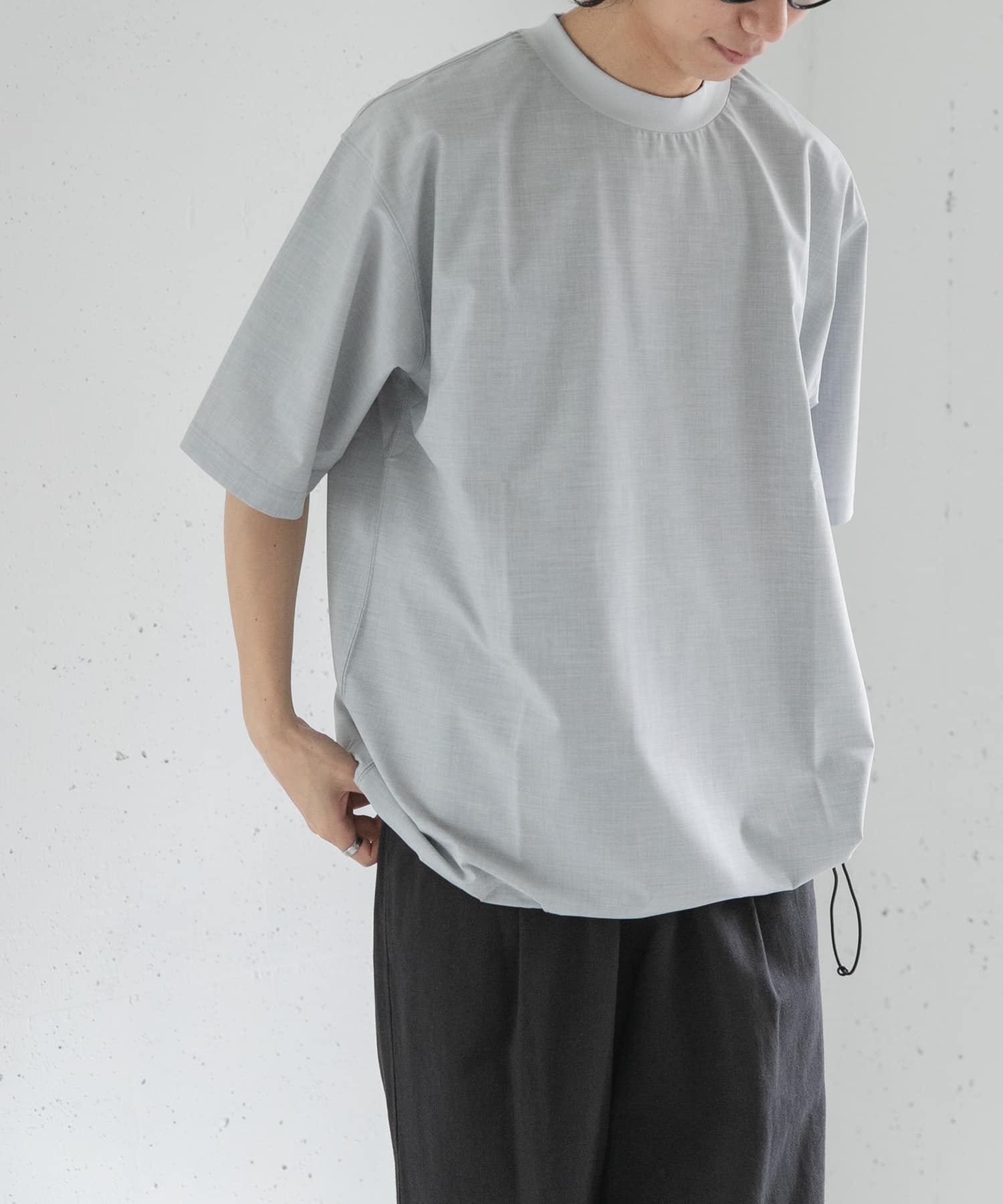 FORK&SPOON　キャリーマンヘムスピンドルTシャツ
