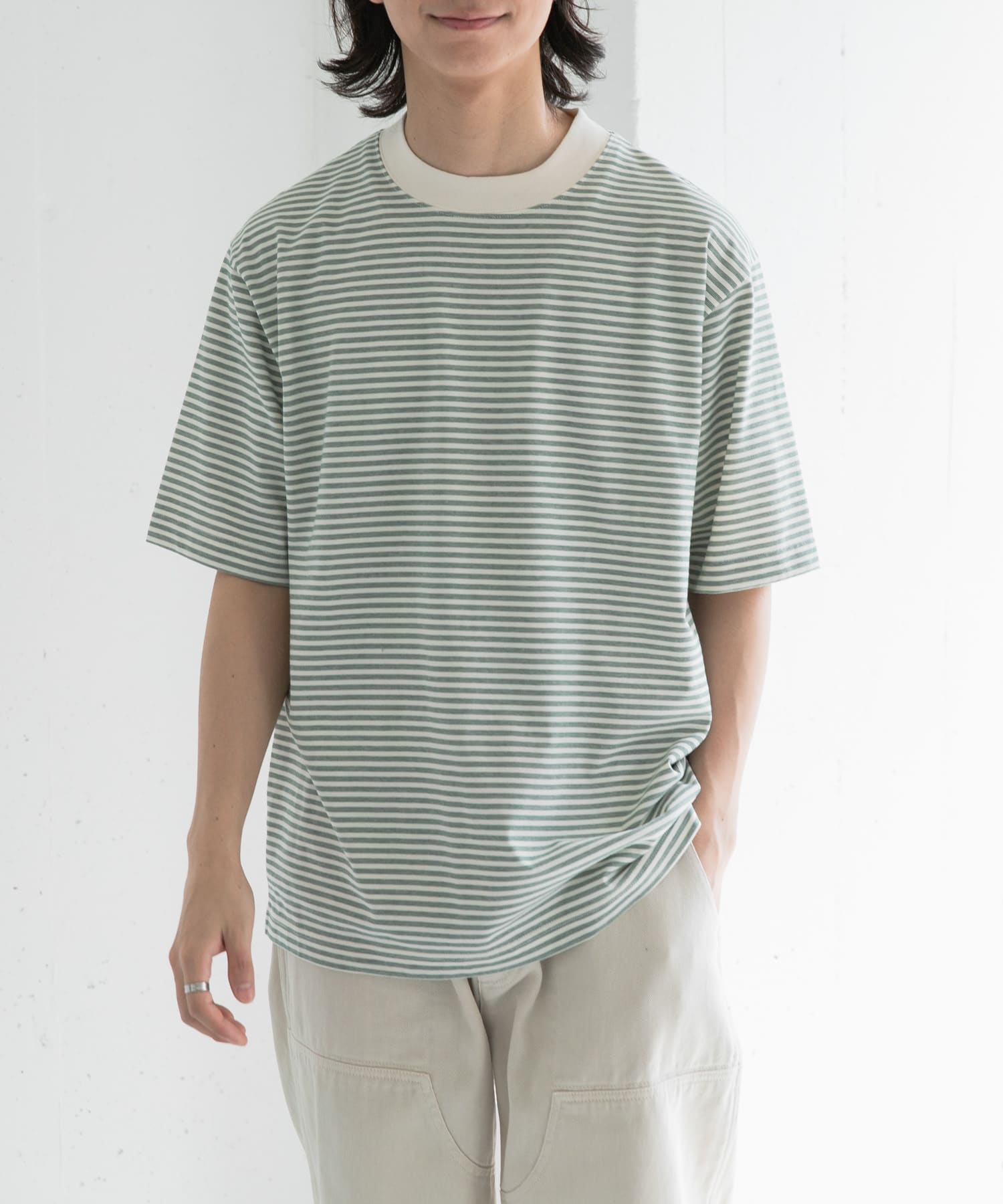 URBAN RESEARCH - にゃみ❣️フォーク&スプーン❣️ボーダーTシャツ4枚セット FORK&SPOON マルチボーダーTシャツ(4 IVOxCCL): トップス｜URBAN