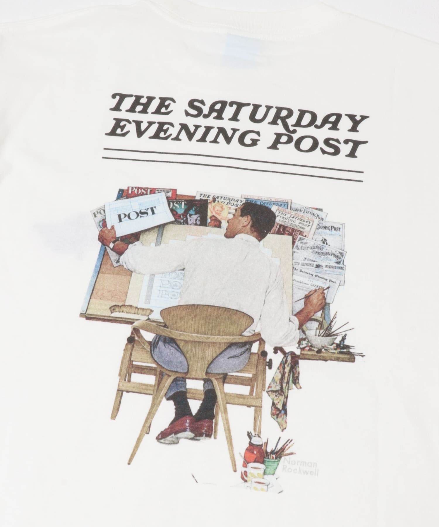 FORK&SPOON　バックプリントTシャツ OFF 4
