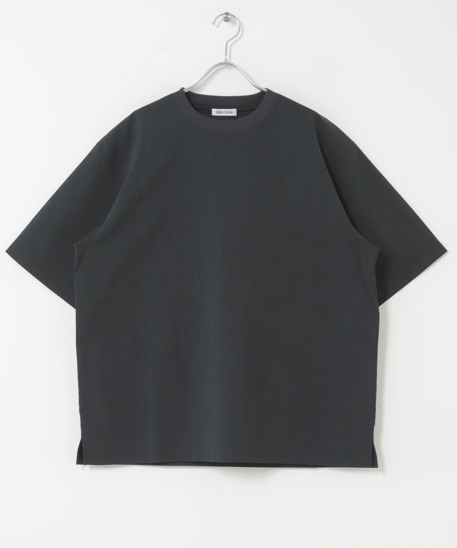 FORK&SPOON　TEC LINEN T-SHIRTS DARK BLUE 4