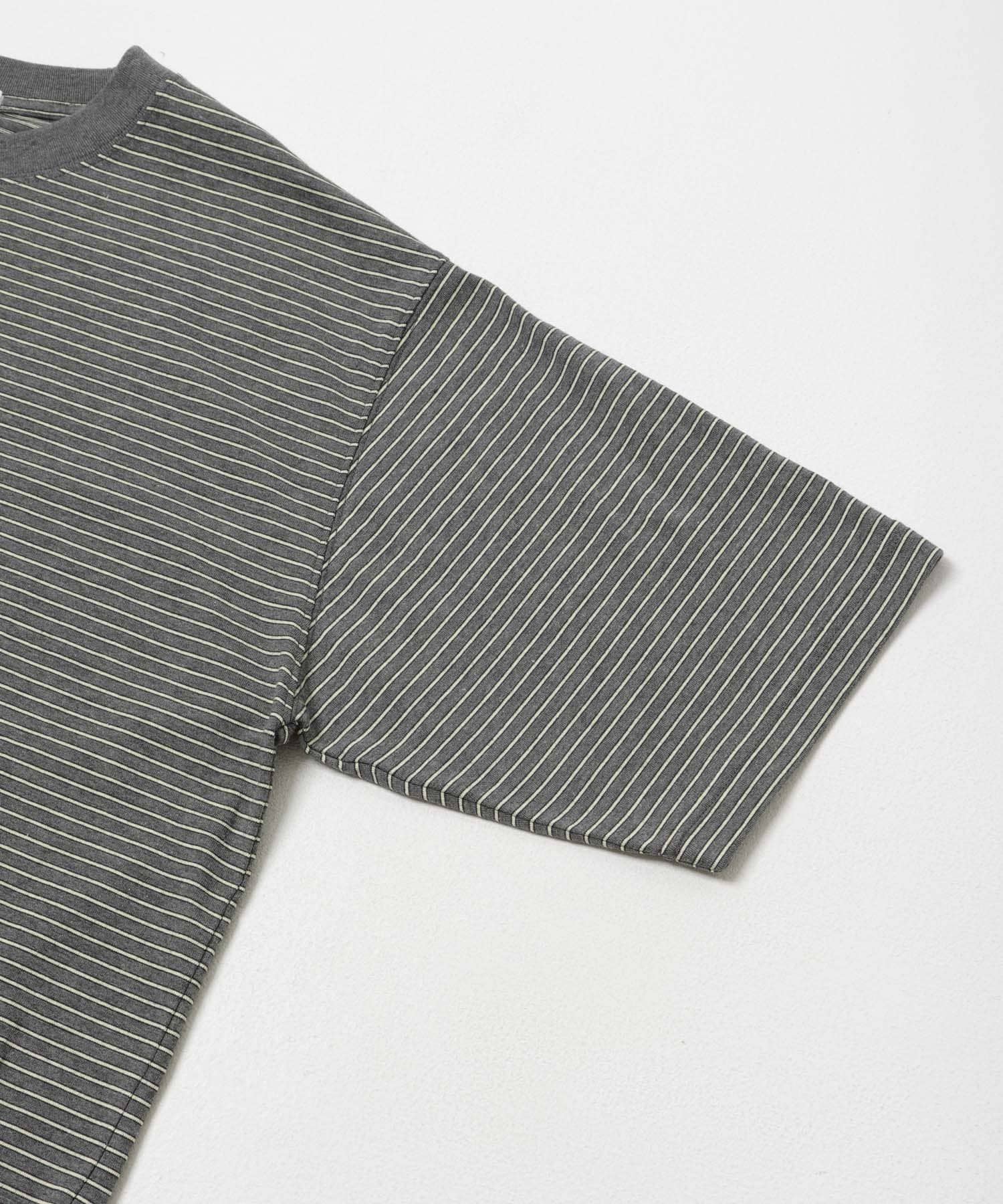 FORK&SPOON　ヴィンテージボーダーTシャツ GRAY 4