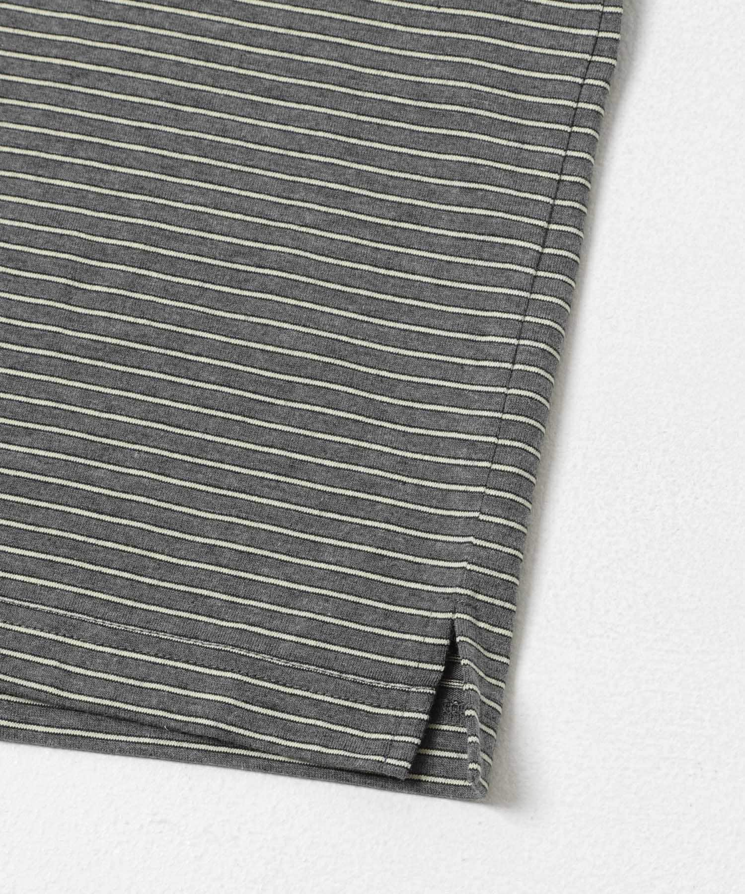 FORK&SPOON　ヴィンテージボーダーTシャツ GRAY 4