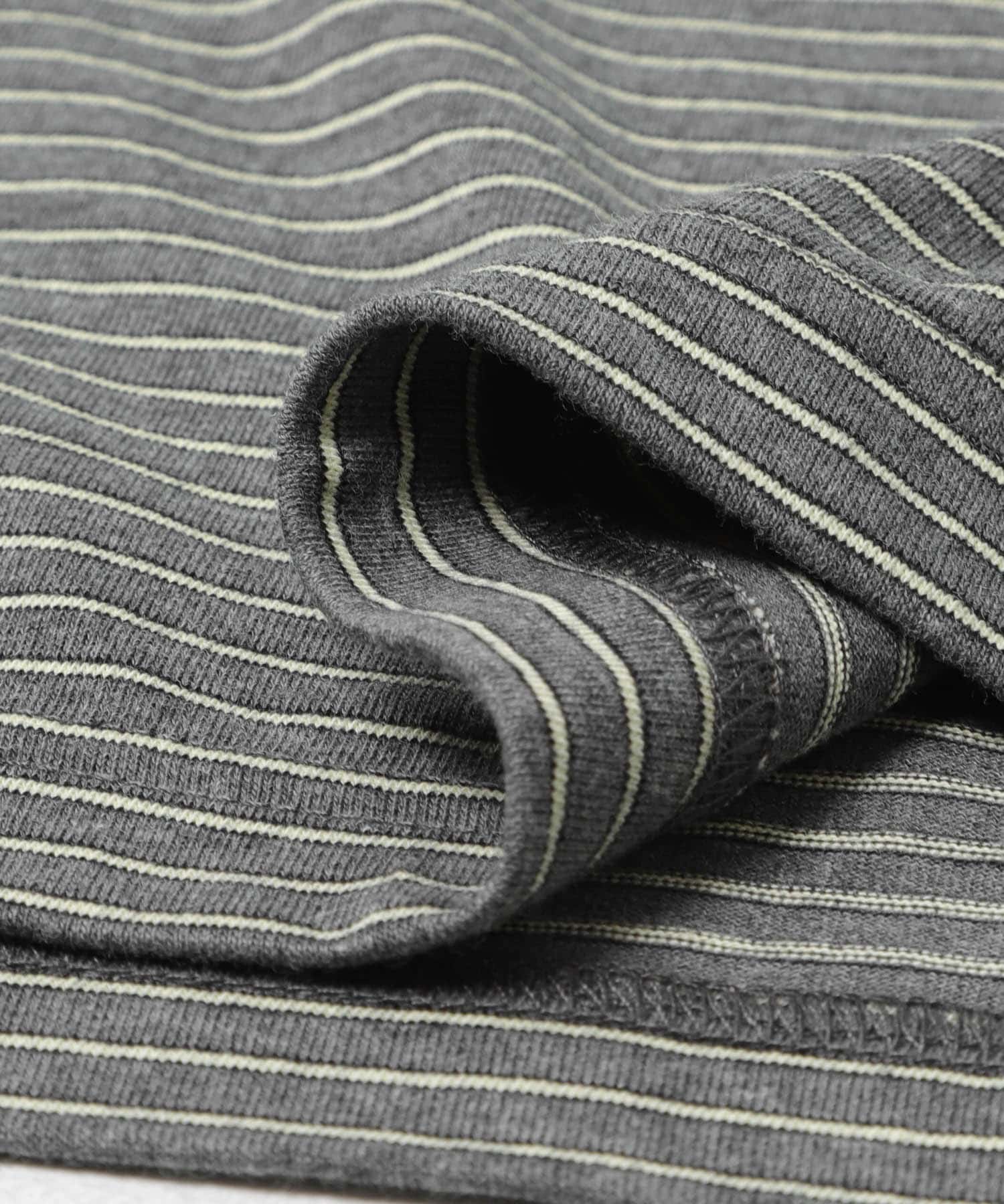 FORK&SPOON　ヴィンテージボーダーTシャツ GRAY 4