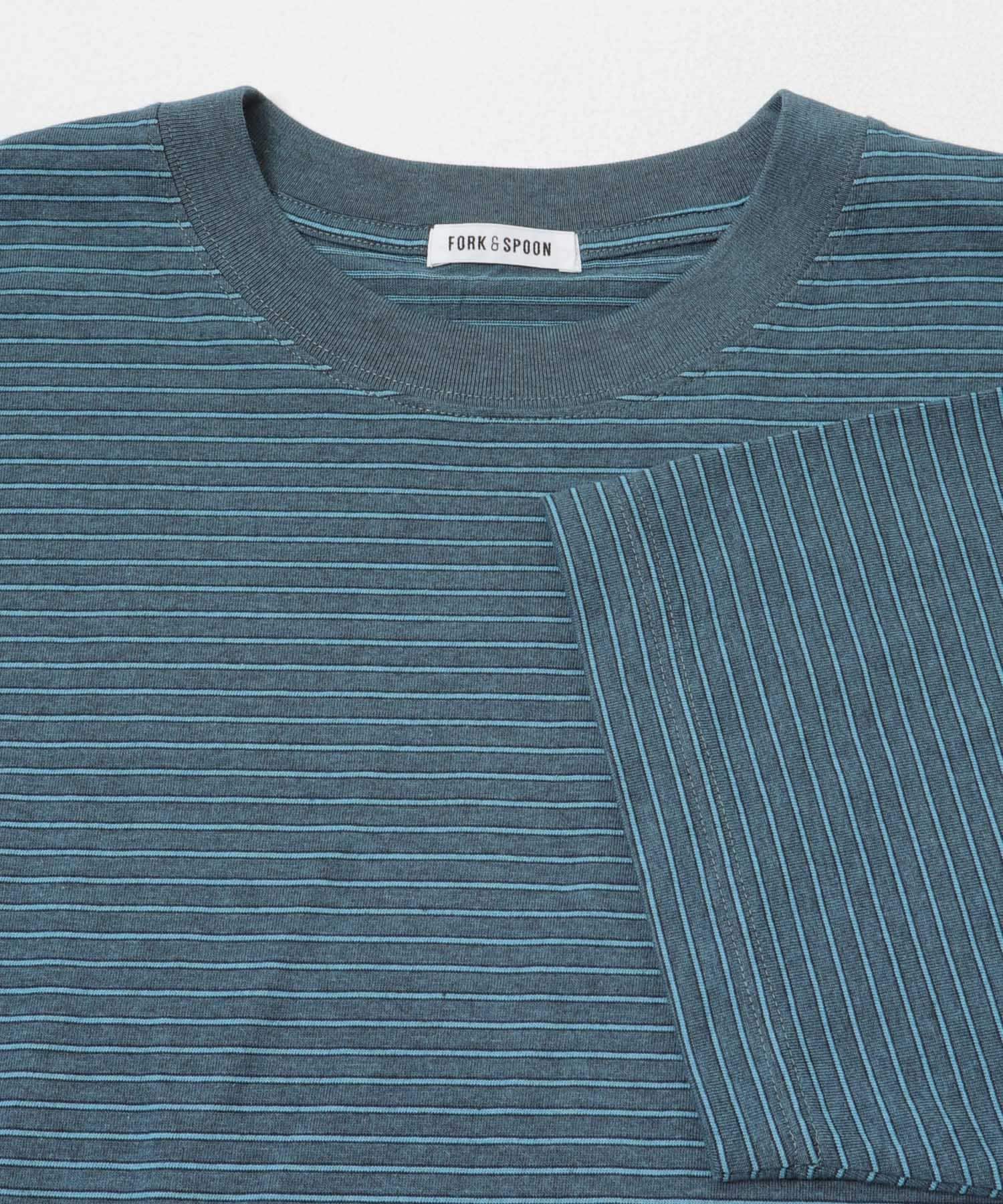 FORK&SPOON　ヴィンテージボーダーTシャツ BLUE 4