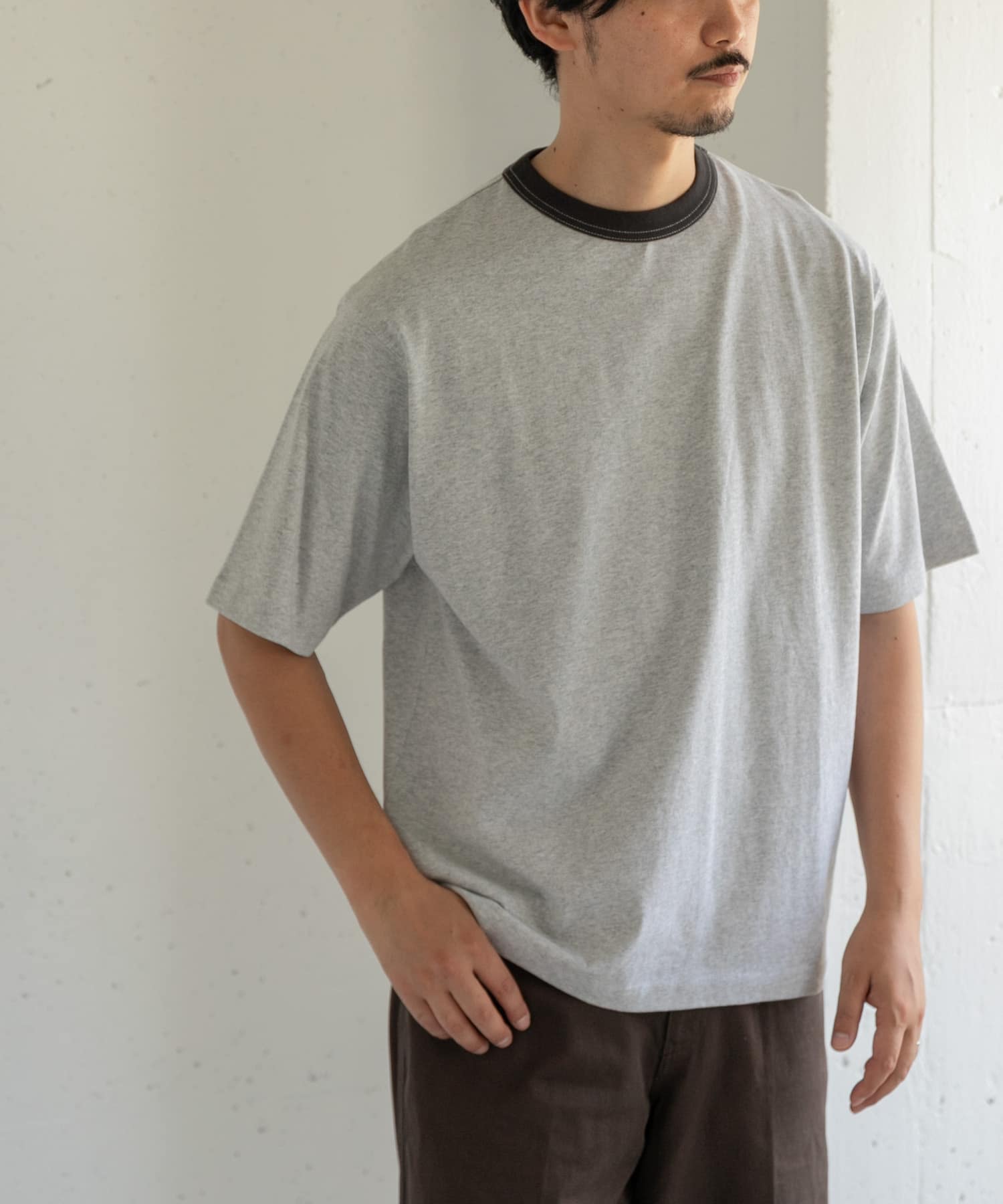 FORK&SPOON　リンガーショートスリーブTシャツ