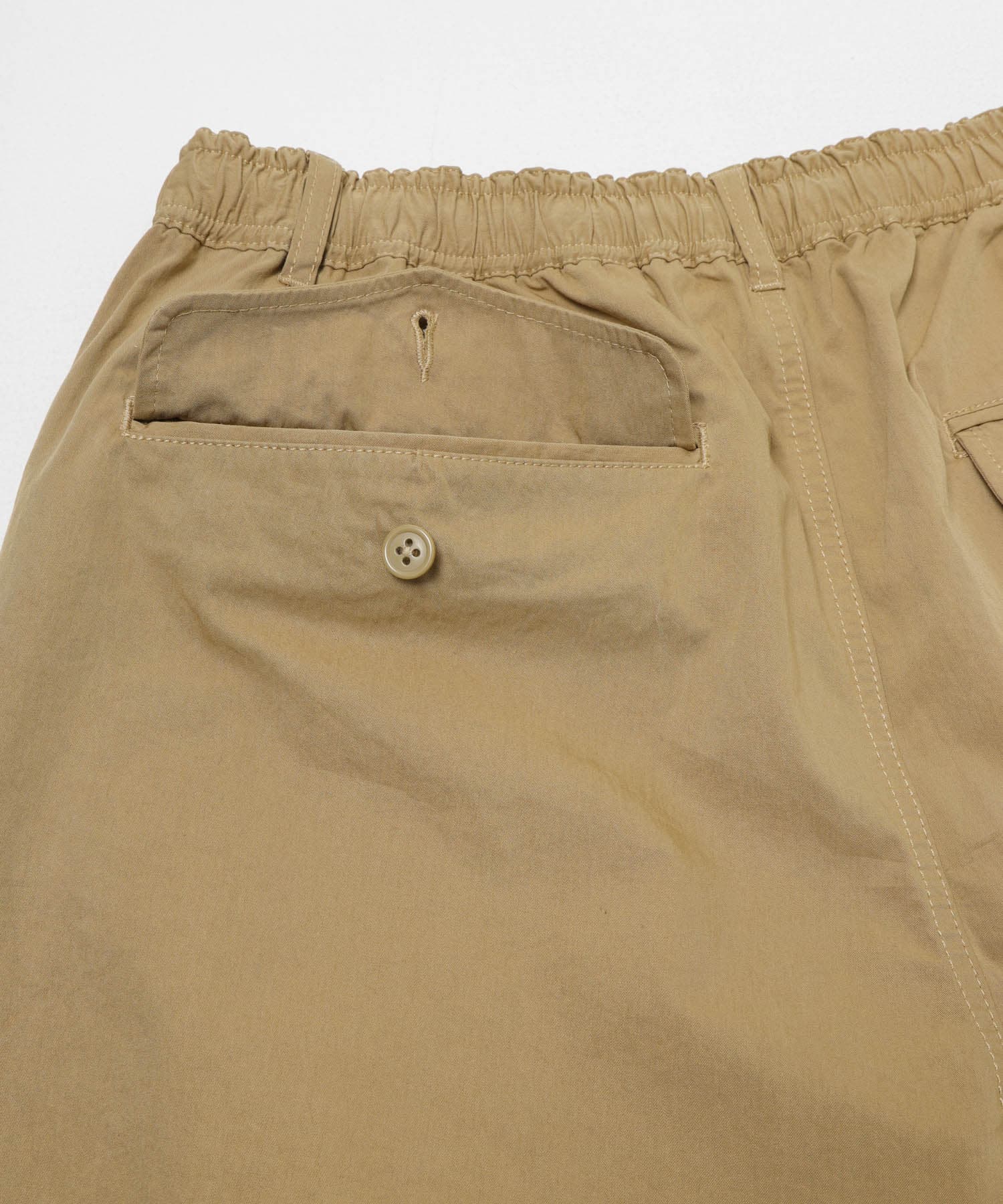 FORK&SPOON 　クリンクルワイドパンツ BEIGE 4