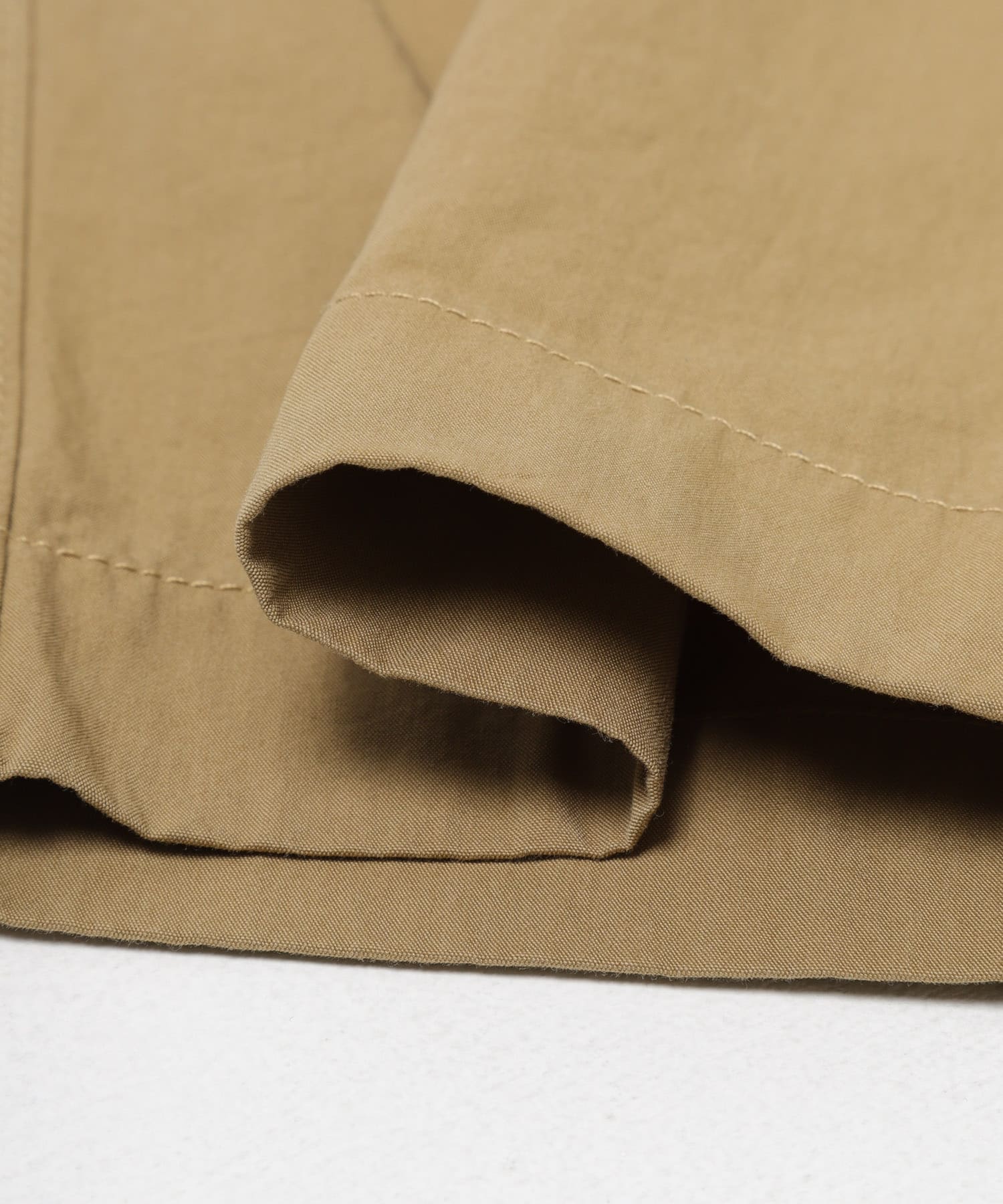 FORK&SPOON 　クリンクルワイドパンツ BEIGE 4