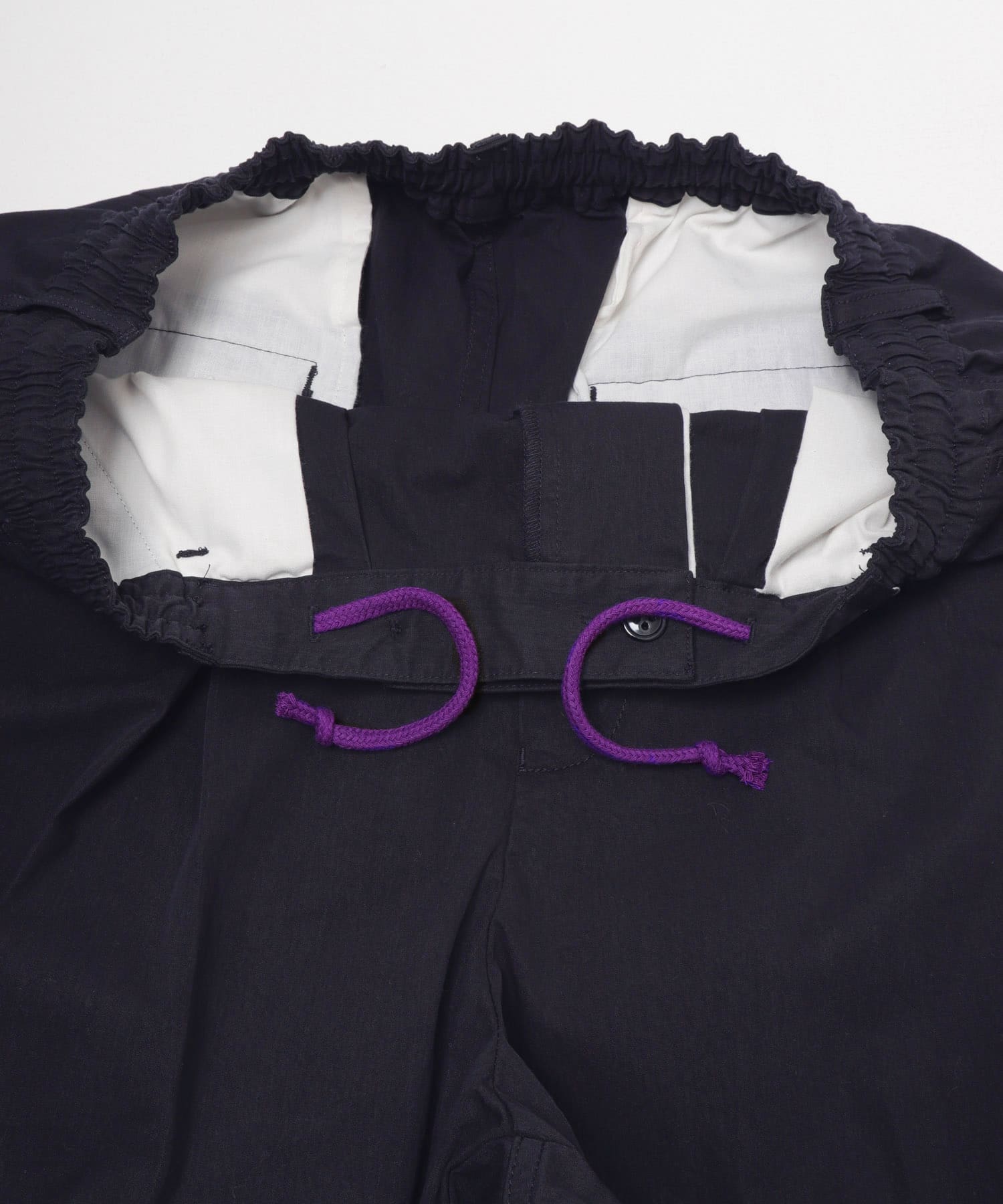 FORK&SPOON 　クリンクルワイドパンツ DARK NAVY 4