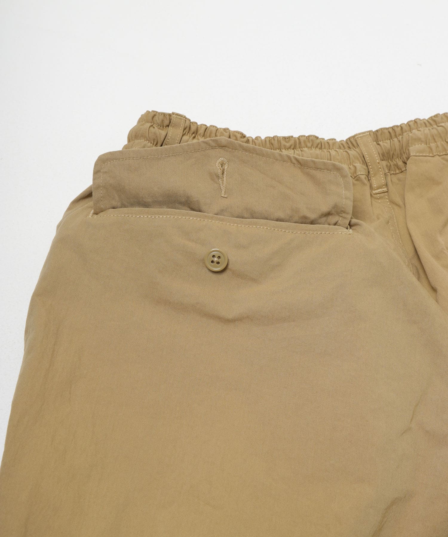 FORK&SPOON　クリンクルワイドショーツ BEIGE 4