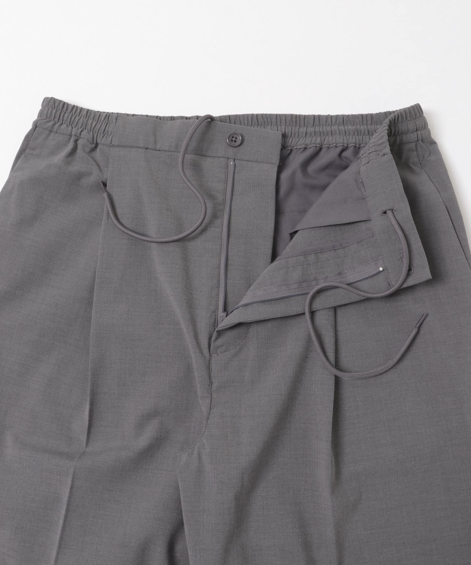 FORK&SPOON　キャリーマンイージーワイドパンツ CHARCOAL 4