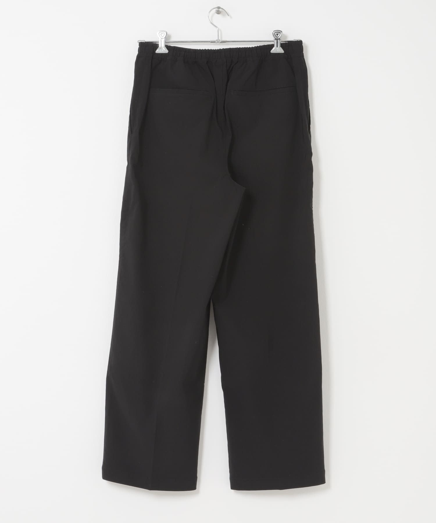 FORK&SPOON　スーパーストレッチワンタックトラウザー BLACK 4
