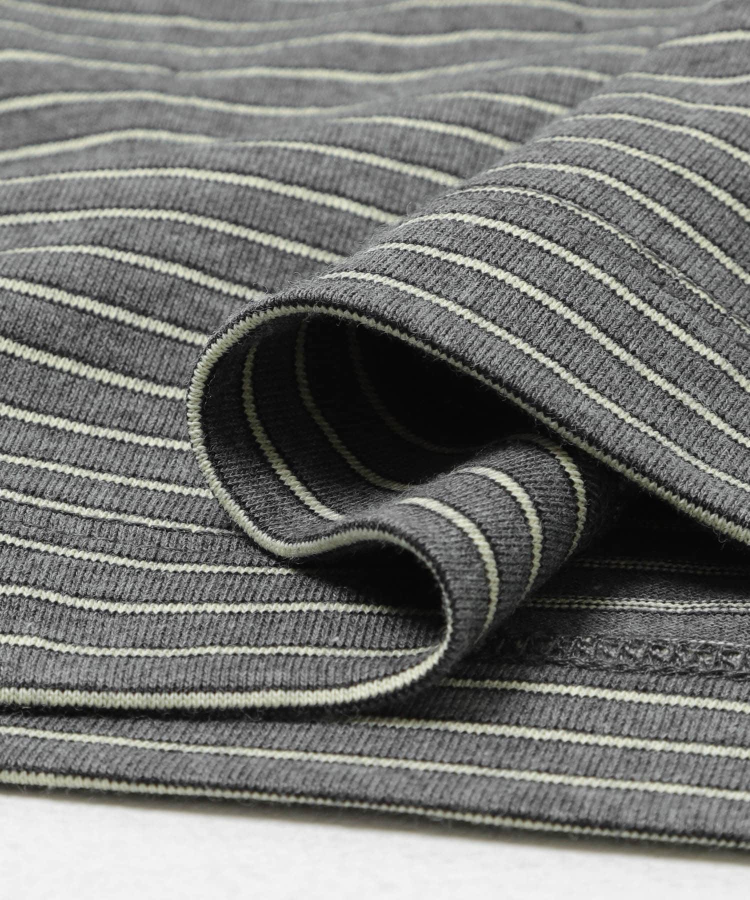 FORK&SPOON　ヴィンテージボーダーTシャツ GRAY 1