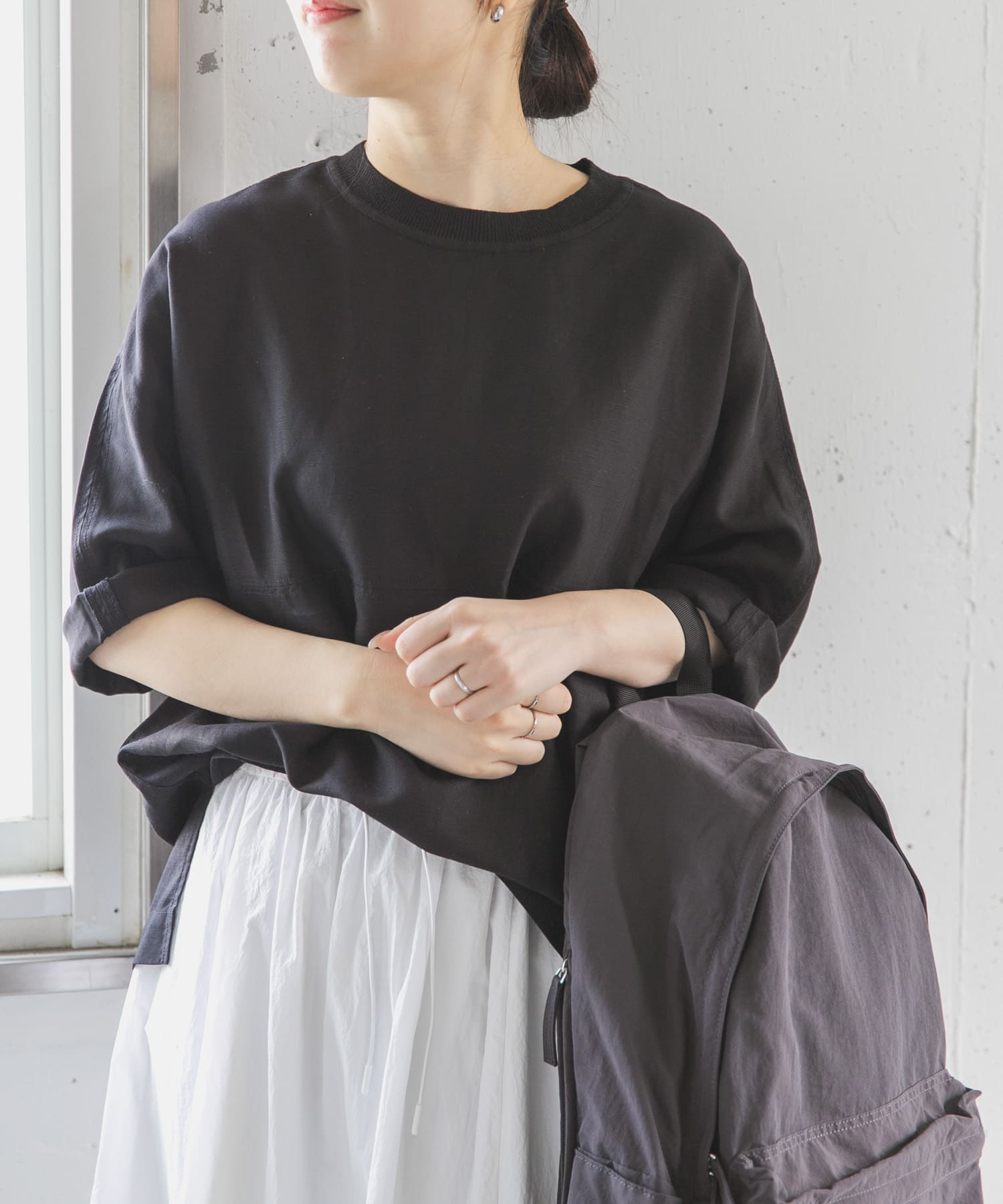 FORK&SPOON　プルオーバーブラウス