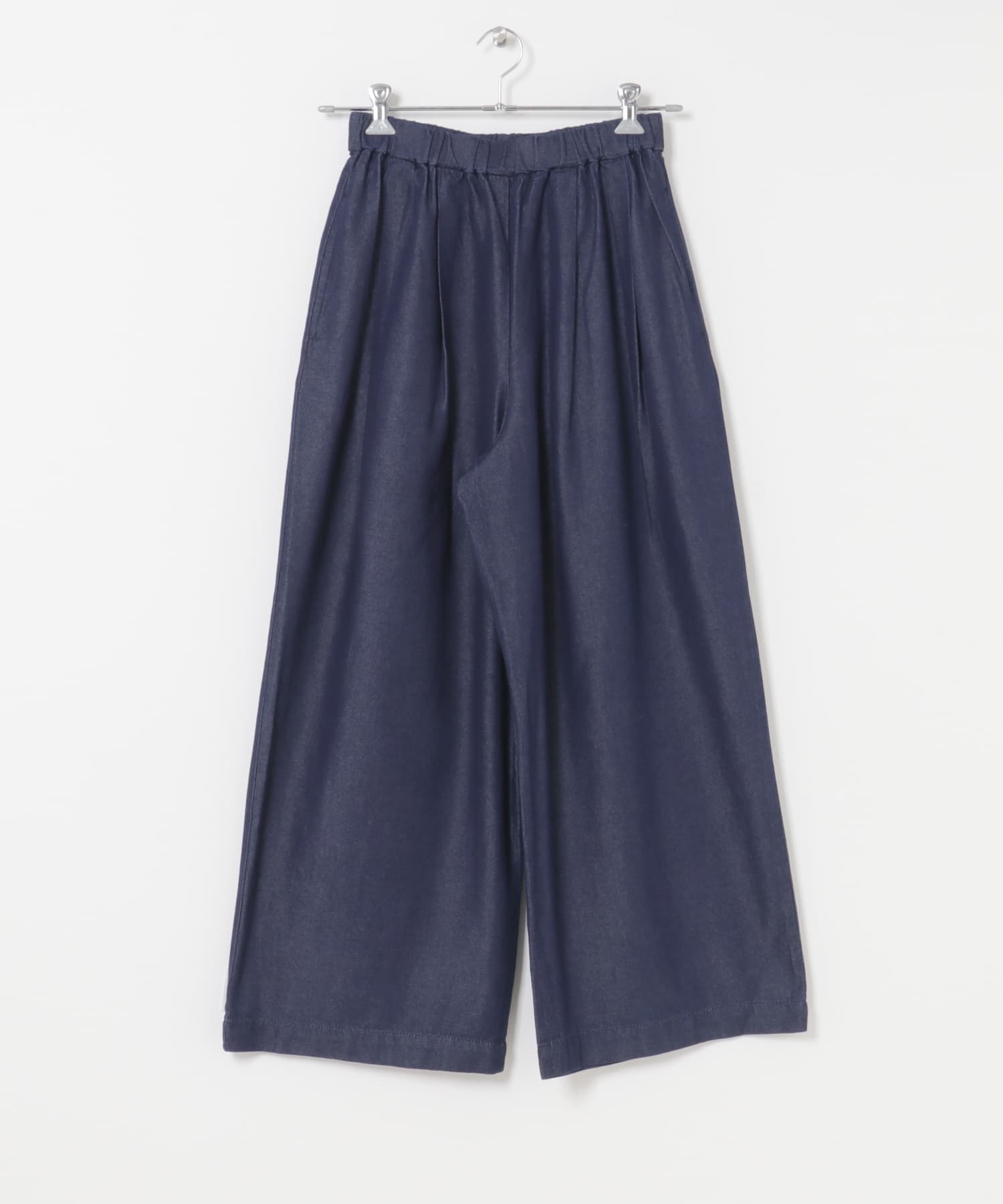 FORK&SPOON　セルロースデニムワイドパンツ BLUE 1