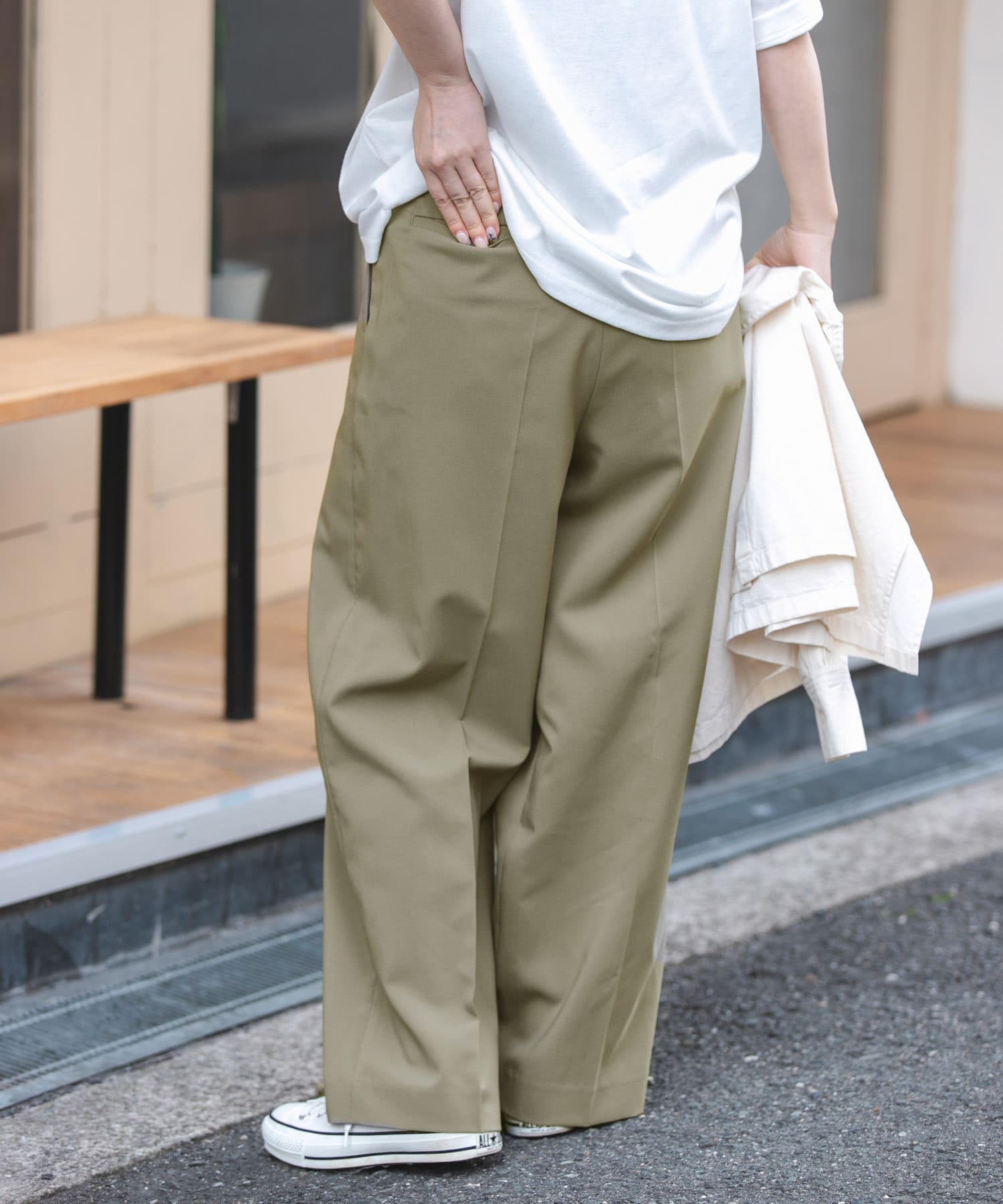 身長：161cm サイズ：2