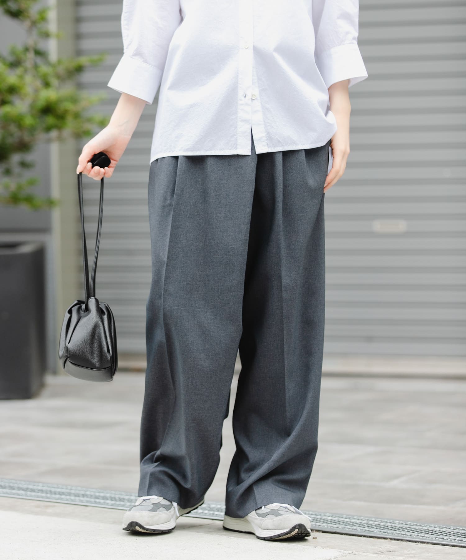 FORK&SPOON　フロントラップパンツ