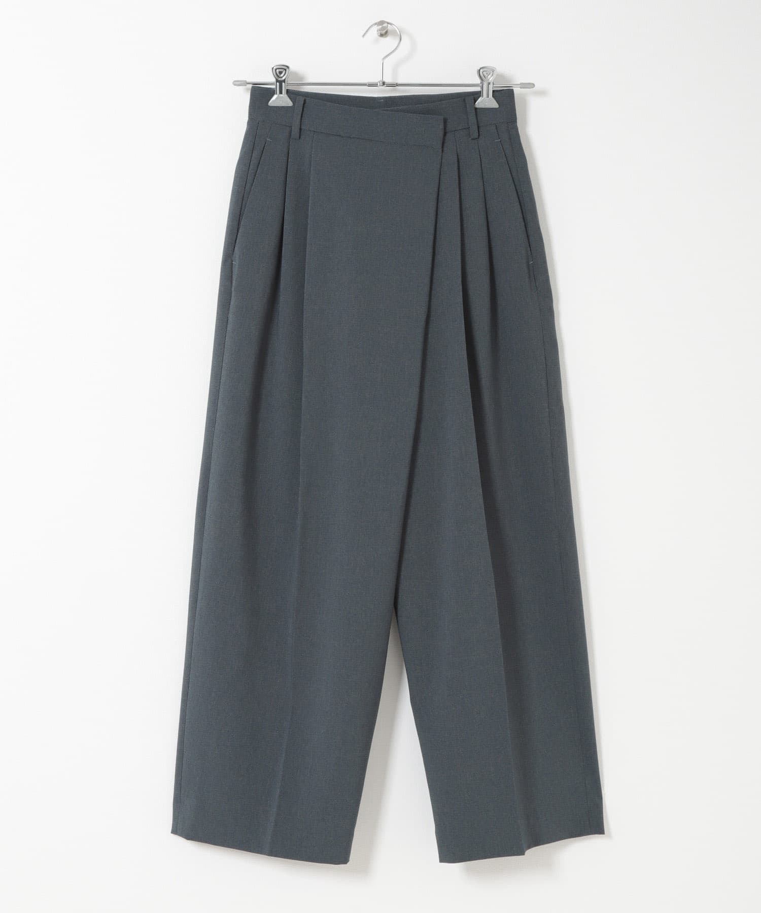 FORK&SPOON　フロントラップパンツ GRAY 1