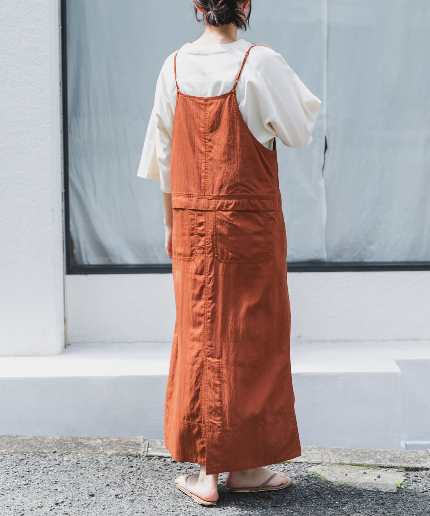 FORK&SPOON　5ポケットジャンパースカート