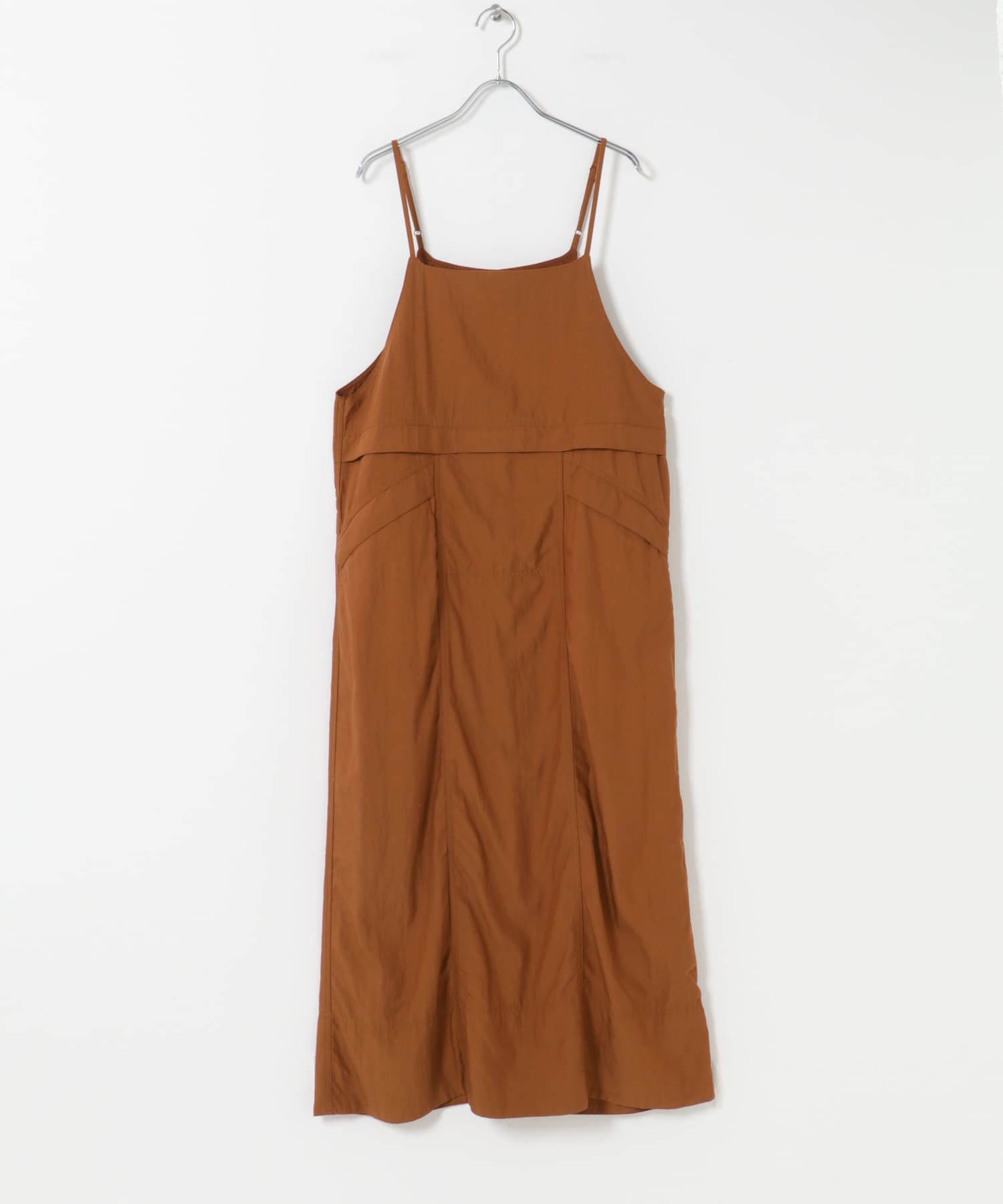 FORK&SPOON　5ポケットジャンパースカート ORANGE 1