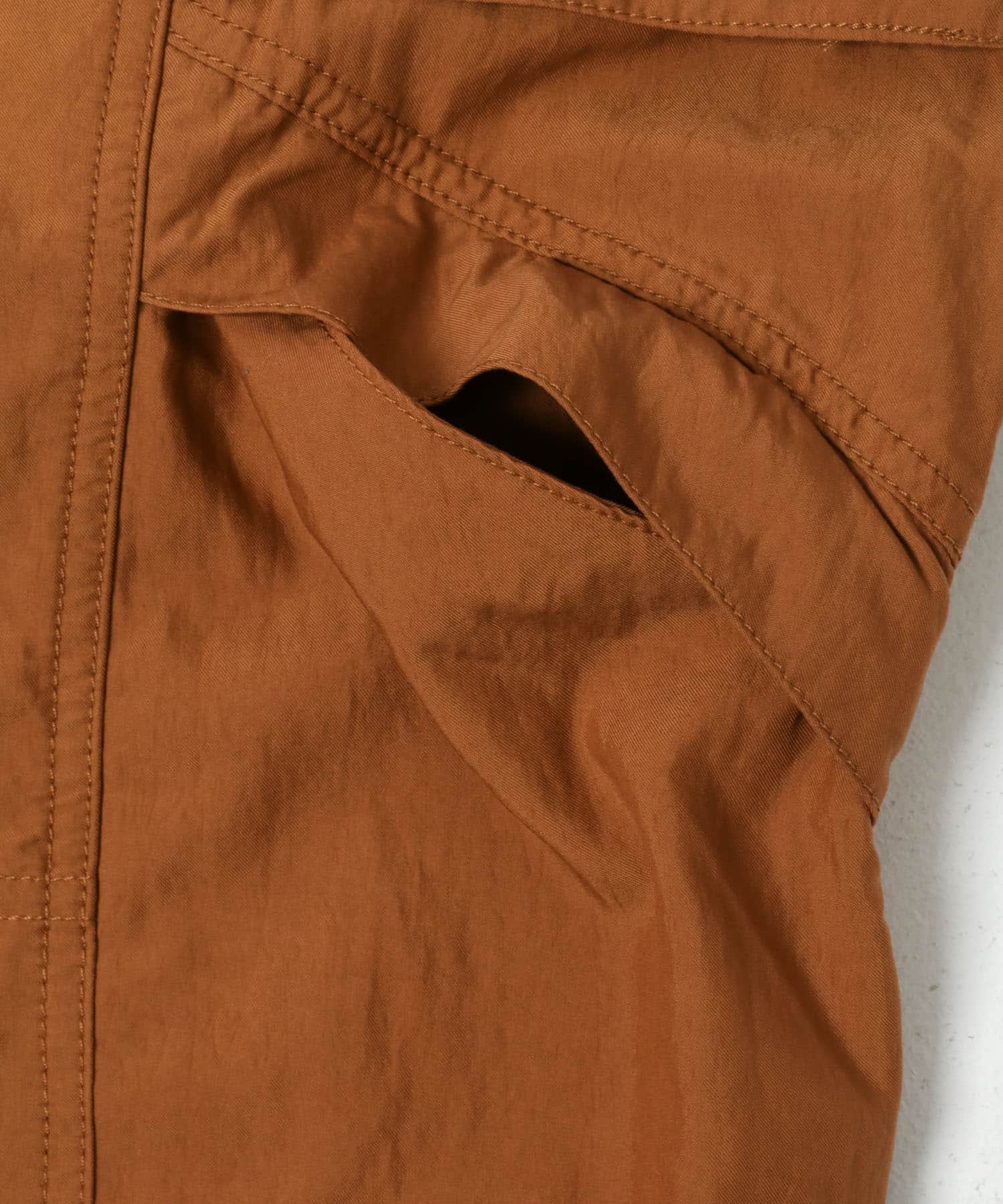 FORK&SPOON　5ポケットジャンパースカート ORANGE 1