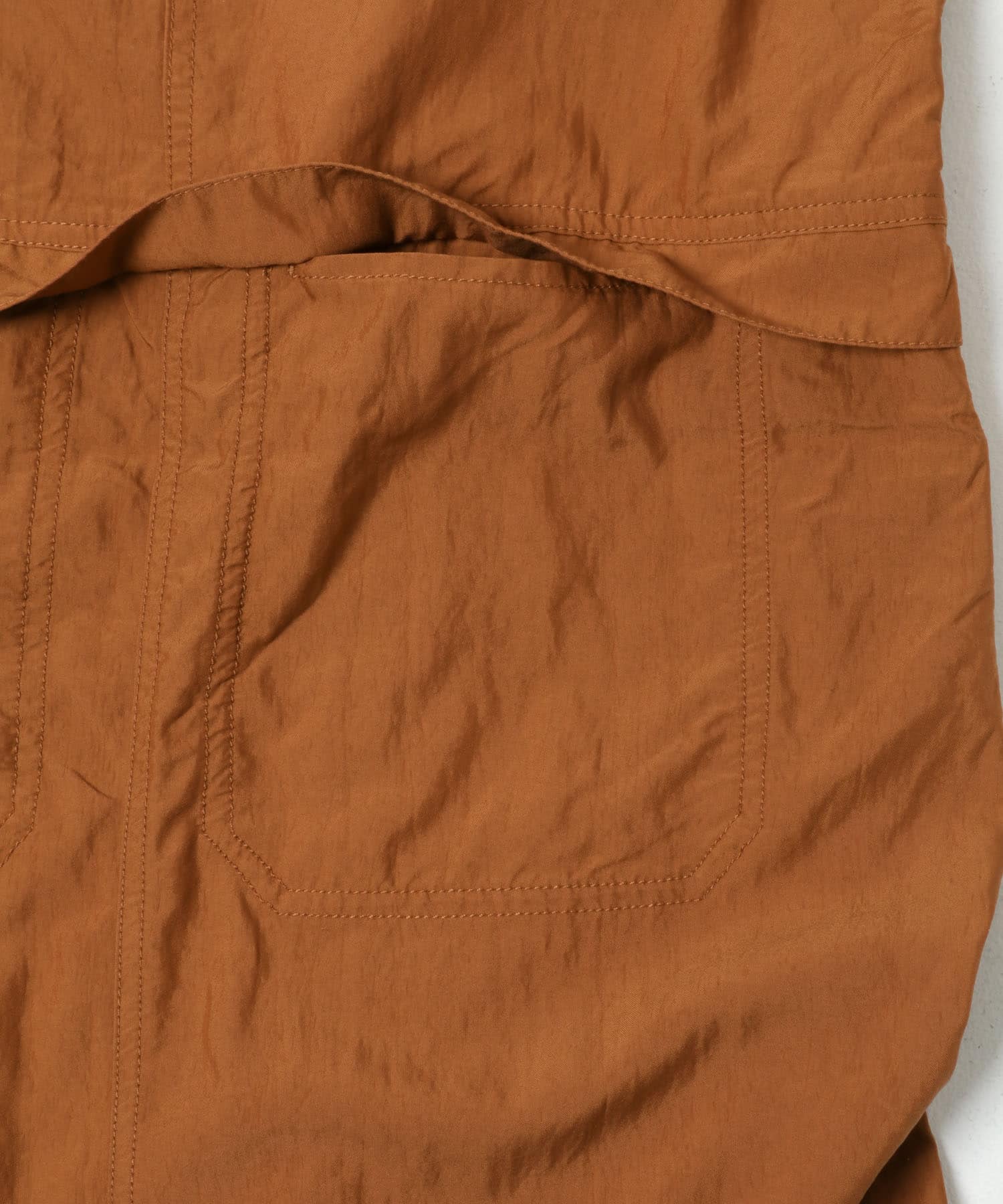 FORK&SPOON　5ポケットジャンパースカート ORANGE 1