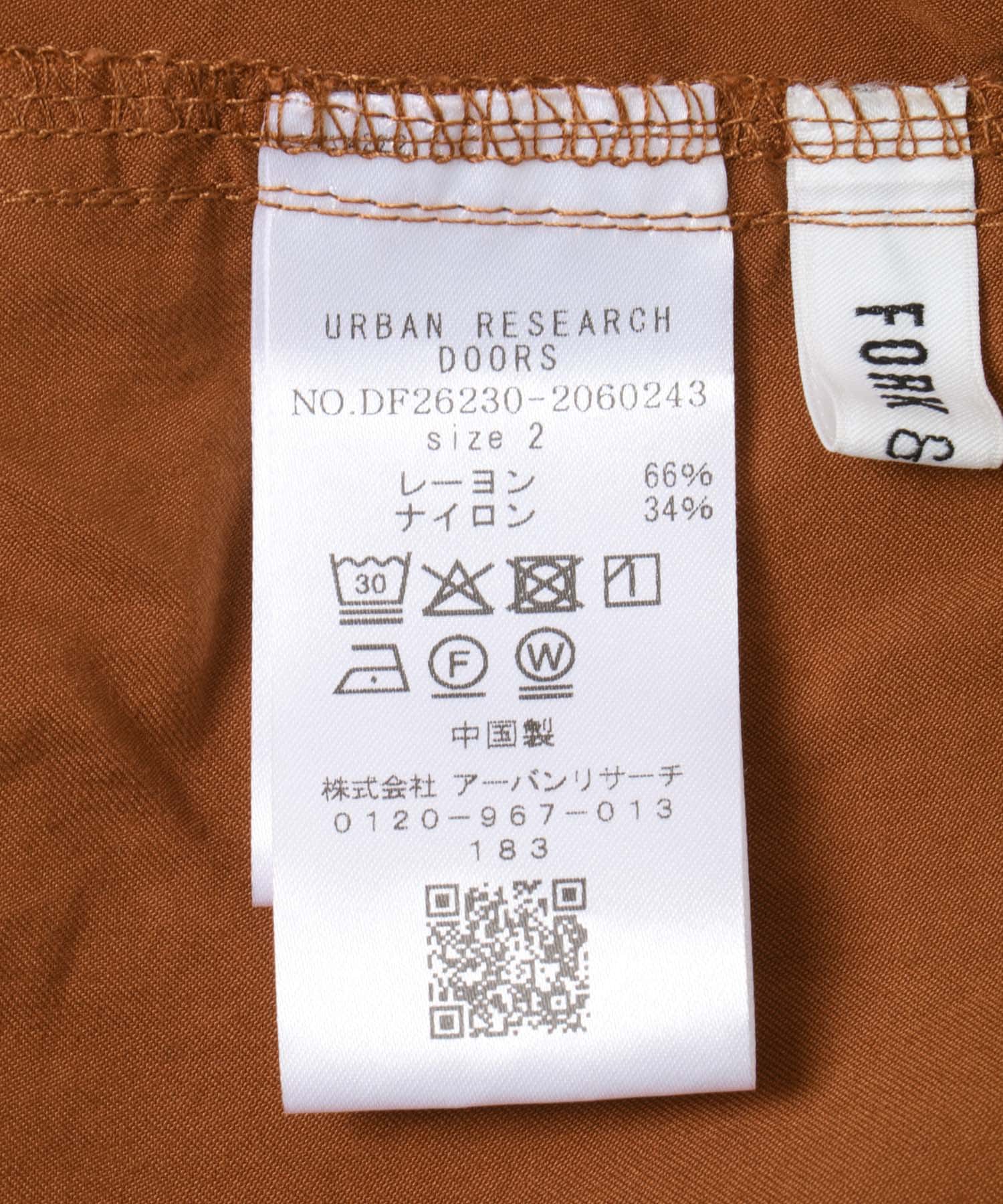 FORK&SPOON　5ポケットジャンパースカート ORANGE 2