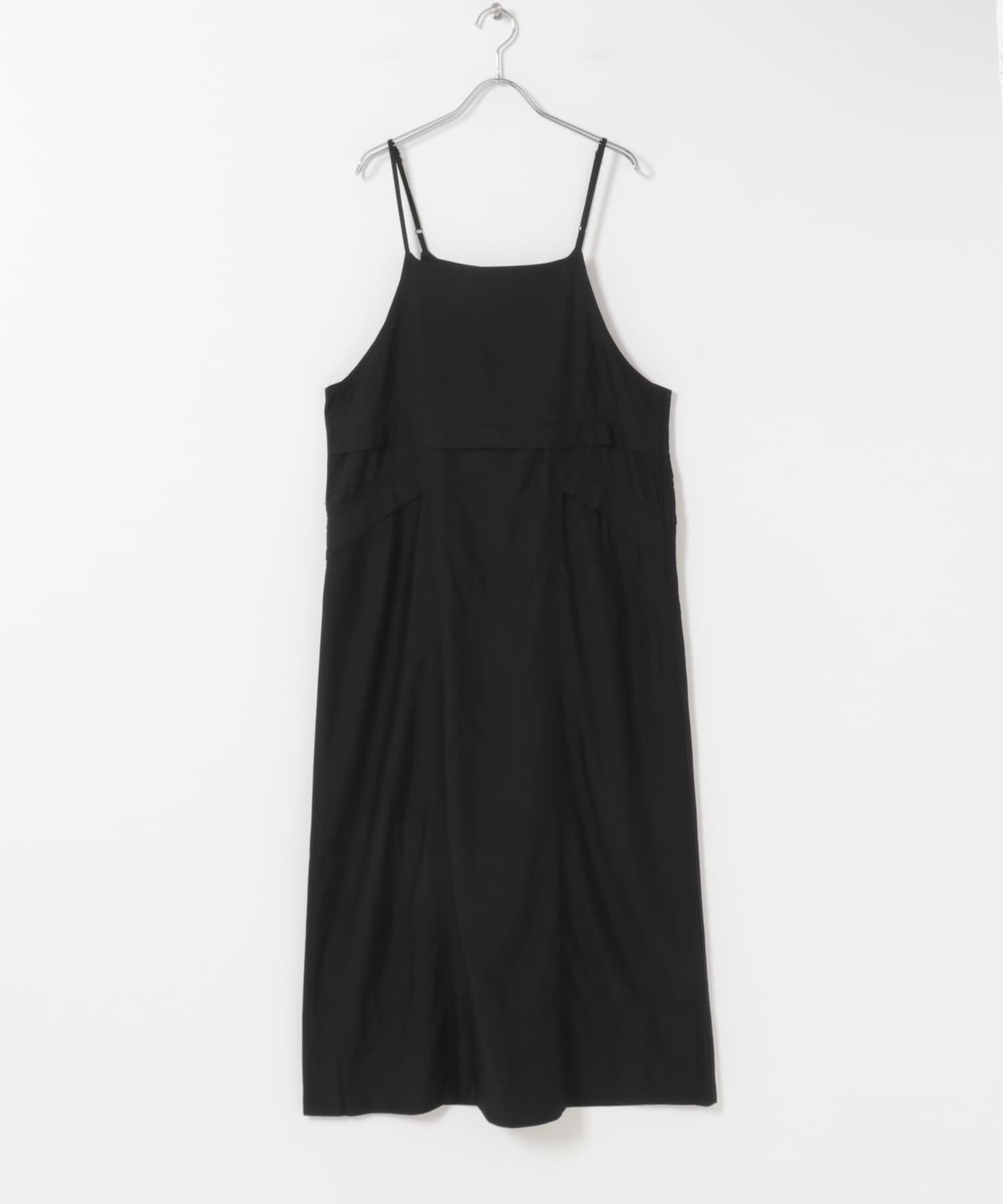 FORK&SPOON　5ポケットジャンパースカート BLACK 1