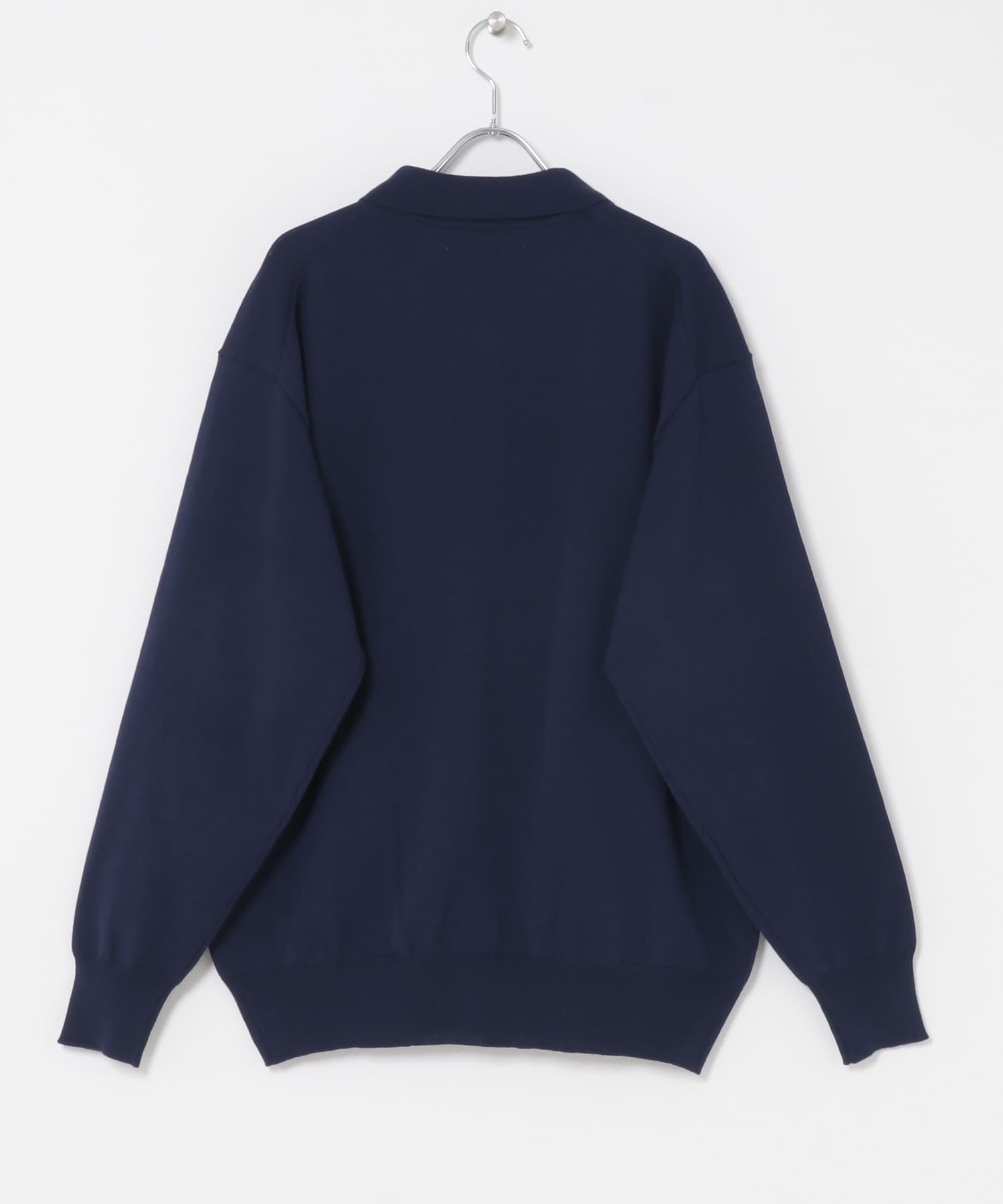 FORK&SPOON　レギュラーカラーニットカーディガン NAVY 4