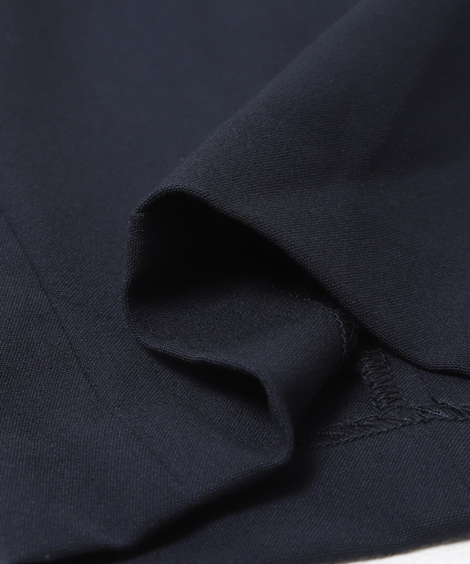 FORK&SPOON　TRシームコクーンパンツ NAVY 1