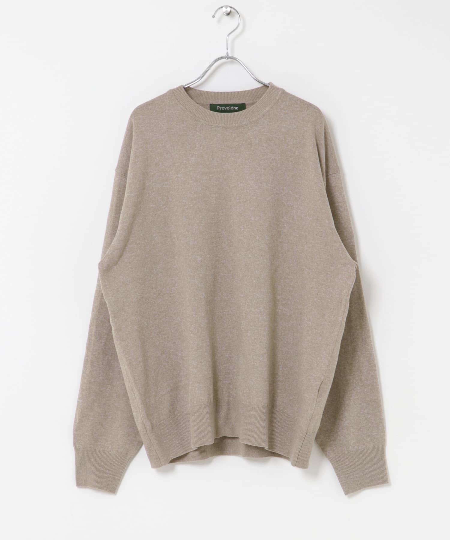FORK&SPOON　PROVORONE クルーネックニット BEIGE 4