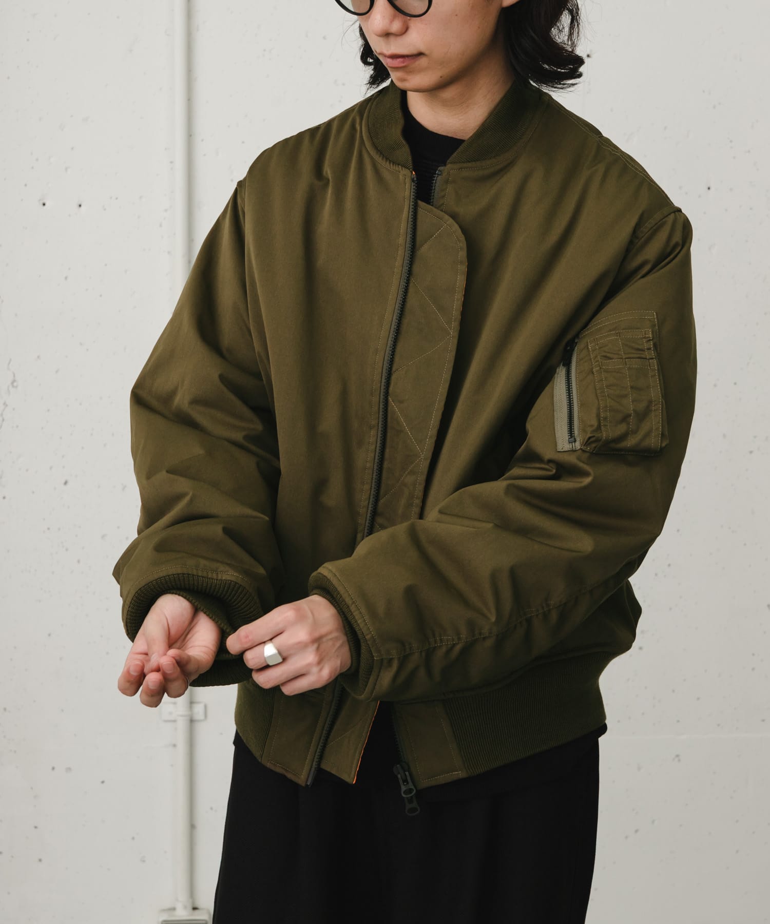 phenix ULTRALIGHT MOD MA-1 JACKET(3 BLACK): アウター｜URBAN