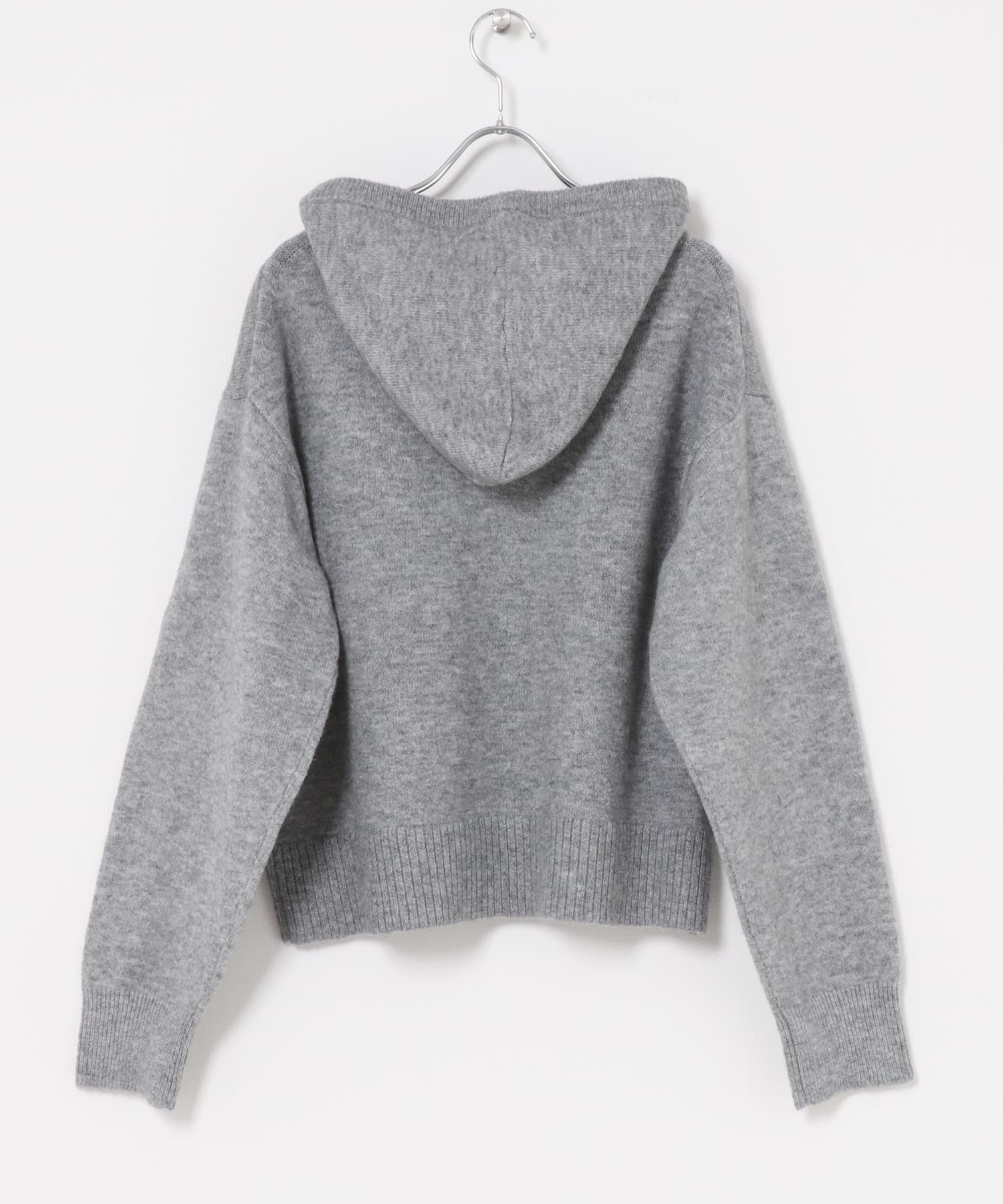 FORK&SPOON　Ricotta ニットフーディ GRAY 1
