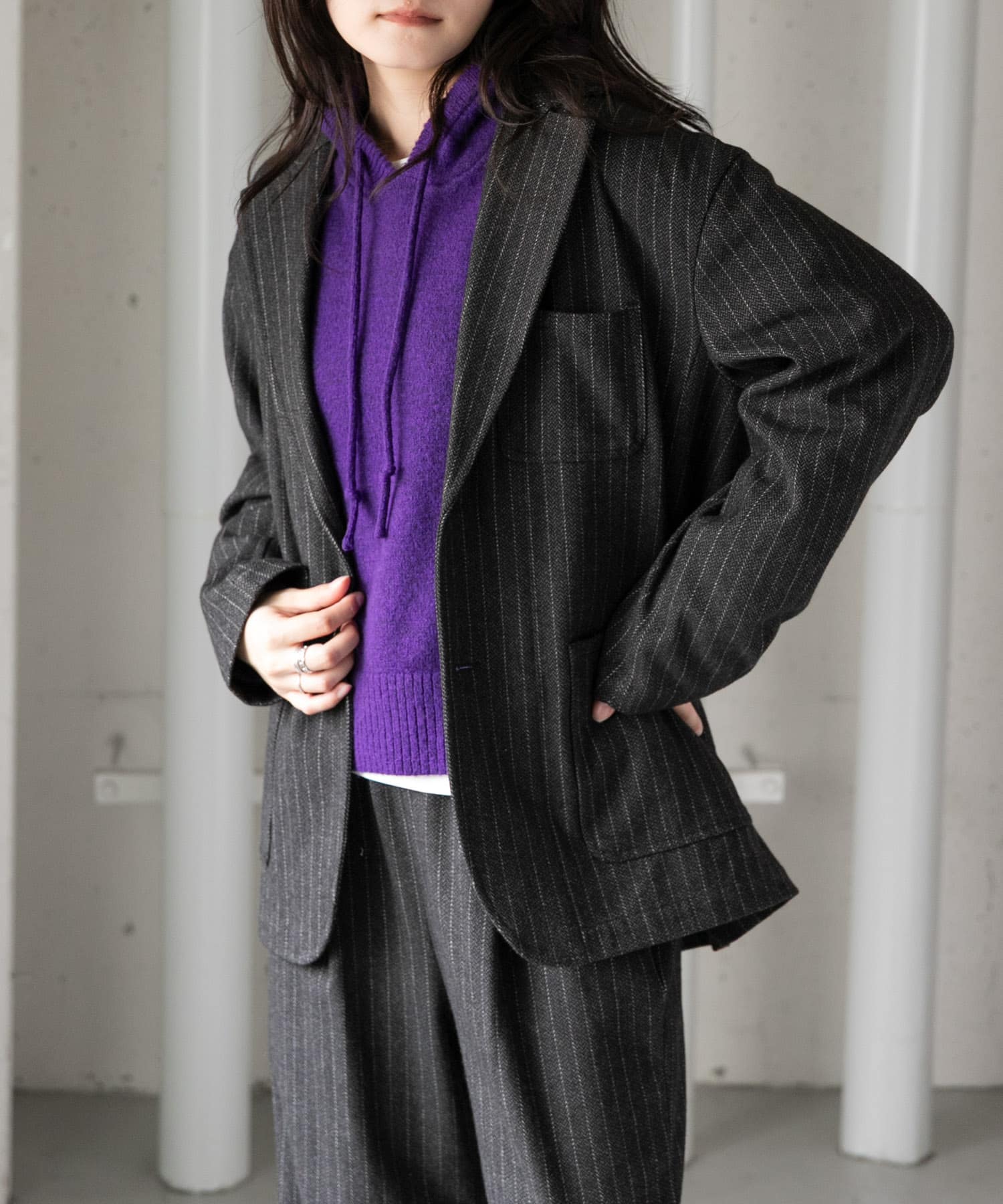 身長：169cm サイズ：1