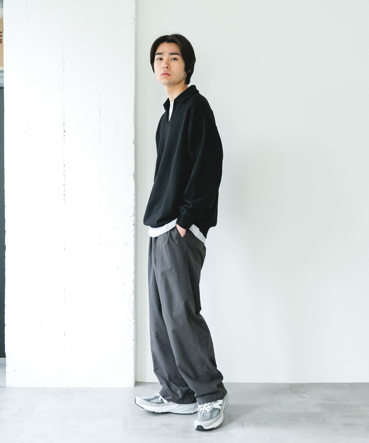 身長：177cm サイズ：L
